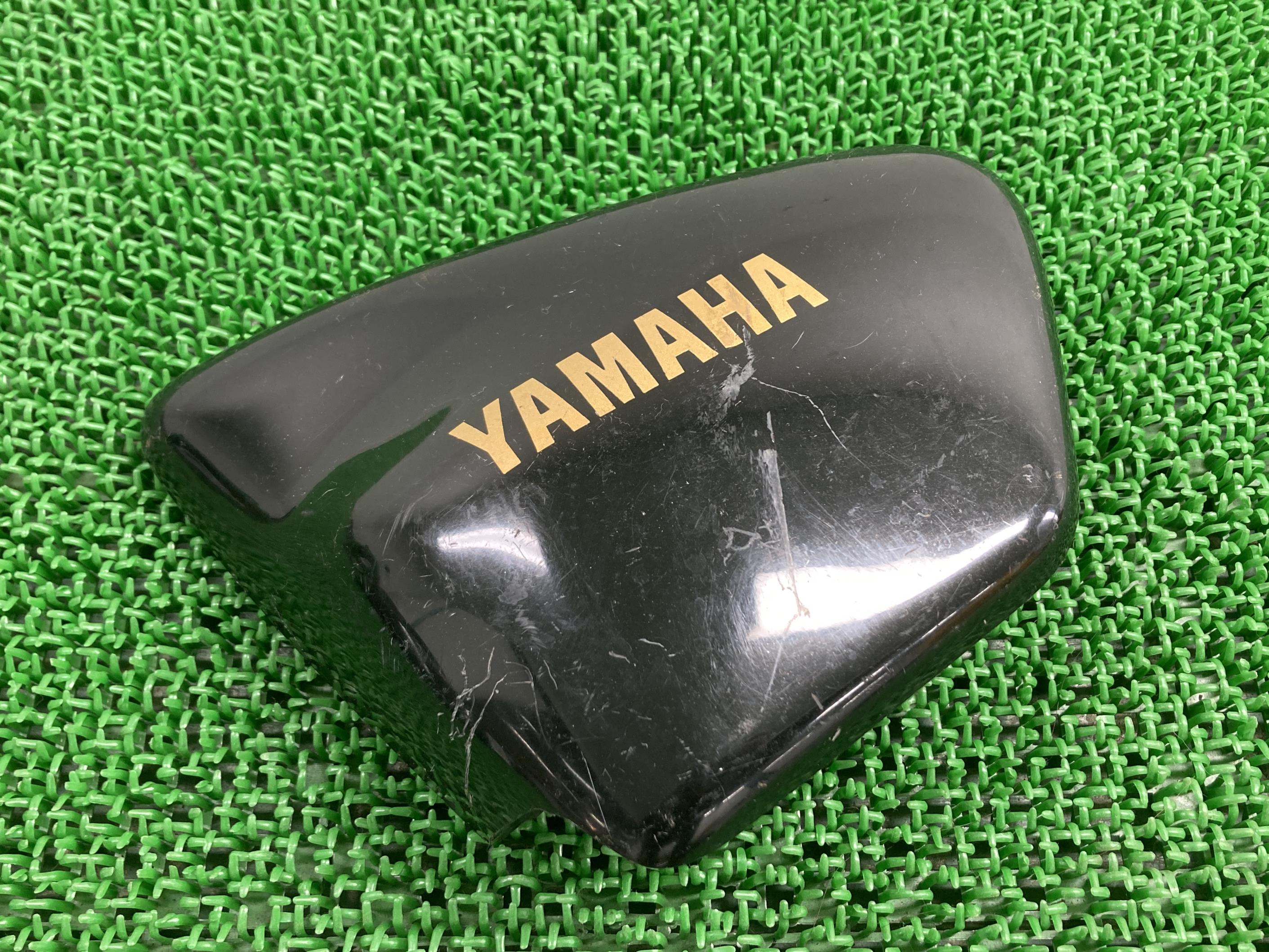 ビラーゴ250 サイドカバー 左 黒 2UJ ヤマハ 純正 バイク 部品 3DM 割れ欠け無し 品薄 希少品 車検 Genuine 【中古】 vO