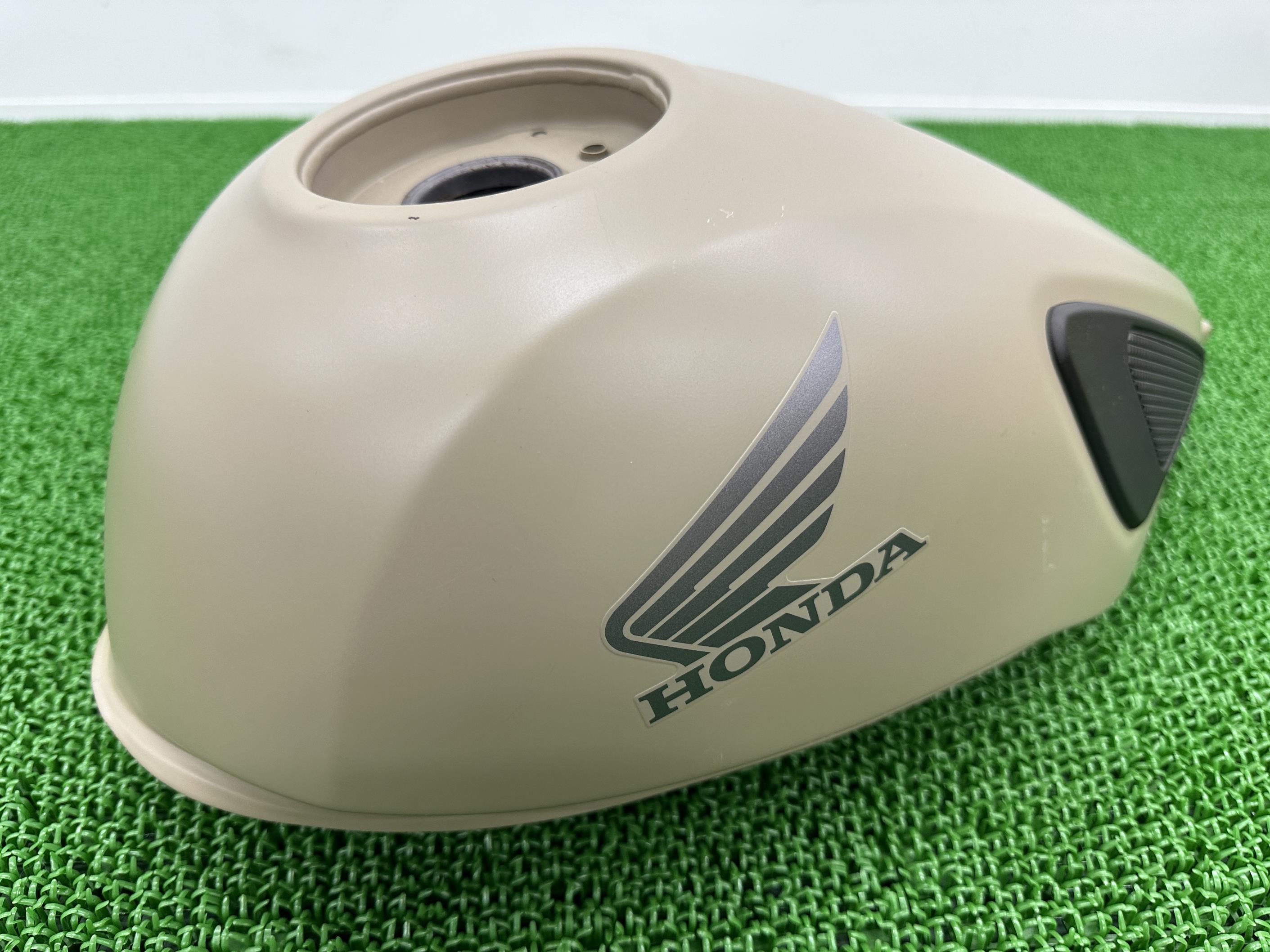 レブル250 タンク マットフレスコブラウン ホンダ 純正 バイク 部品 MC49 REBEL250 ノーマルガソリンタンク タンクパッド 修復素材に 車検 Genuine 【中古】 81