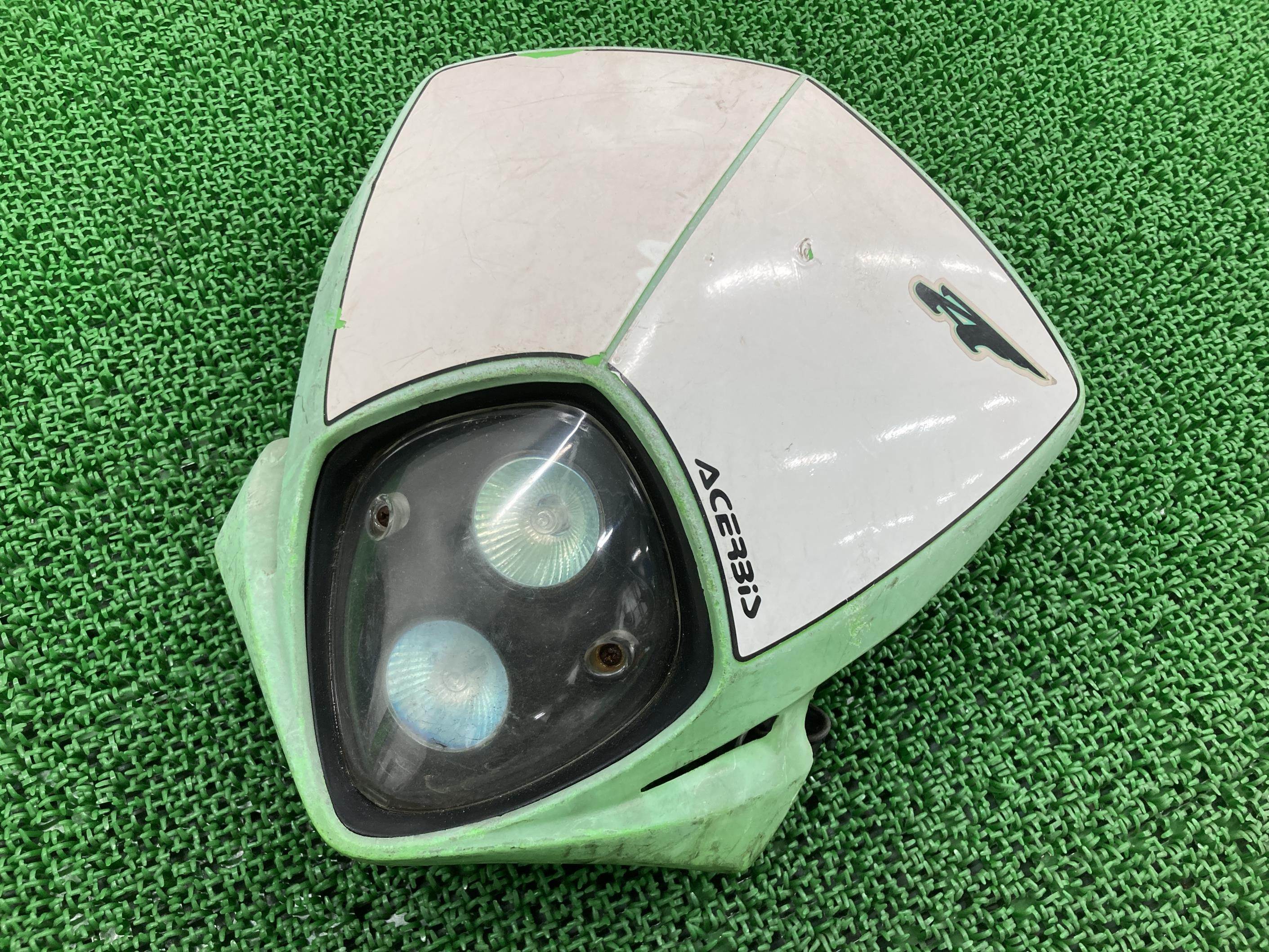 アチェルビス製ライトカウル社外バイク部品DトラッカーKLXKDXWR250XWR250R品薄【中古】 23｜ティーエスパーツ　店
