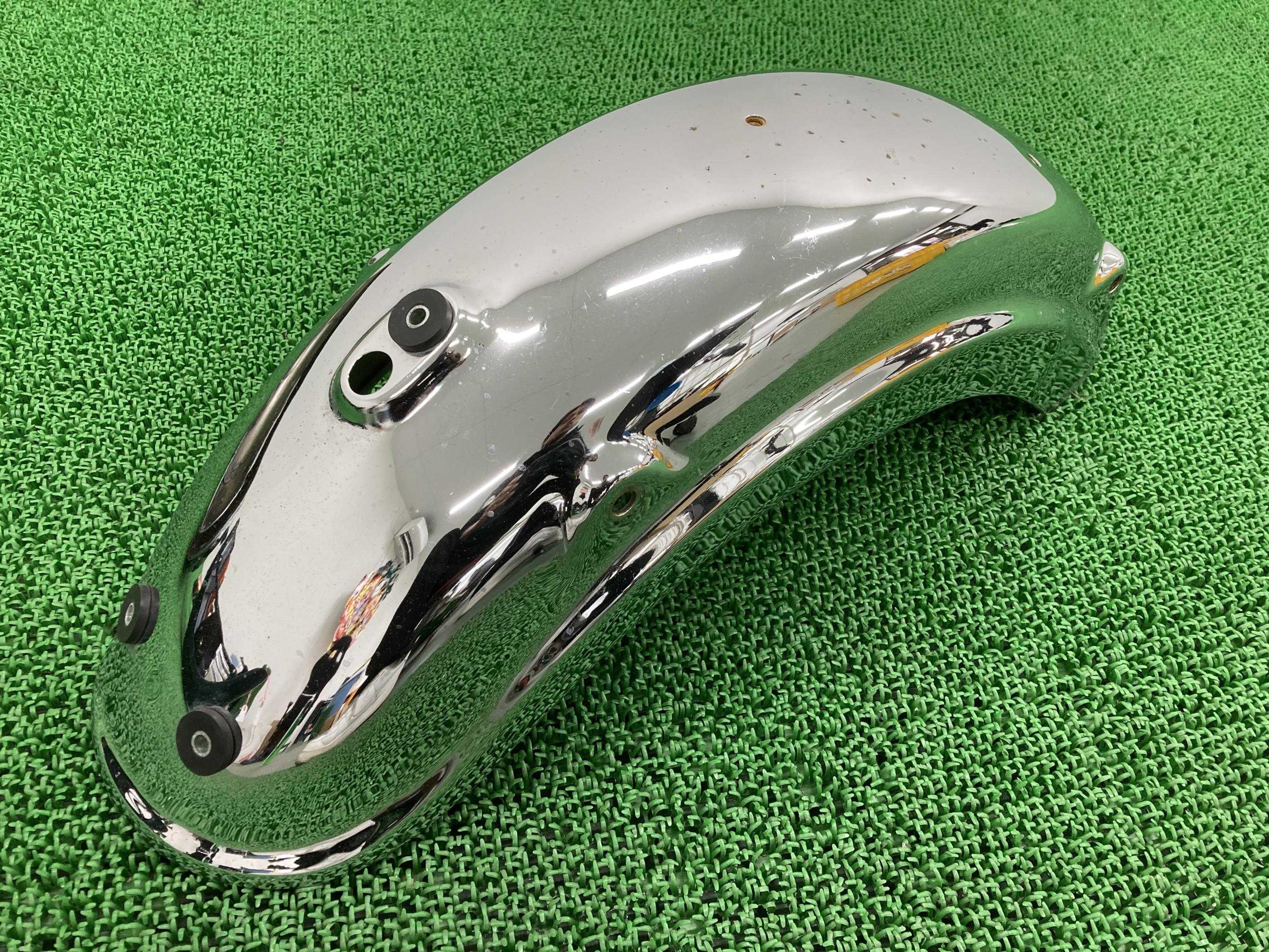 エストレヤリアフェンダーカワサキ純正バイク部品BJ250AエストレアESTRELLAコケキズ無し凹み無し車検Genuine【中古】 2｜ティーエスパーツ　店