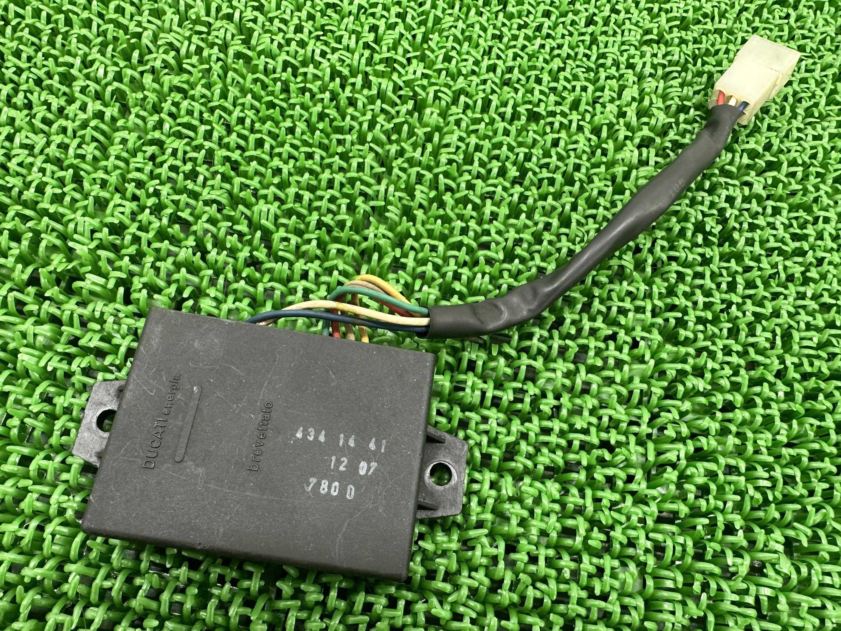 RS125 ECU アプリリア 純正 バイク 部品 4341441 99年～05年 パワーバルブコントロールユニット 機能的問題なし 品薄 車検 Genuine 【中古】 2｜ティーエスパーツ　店