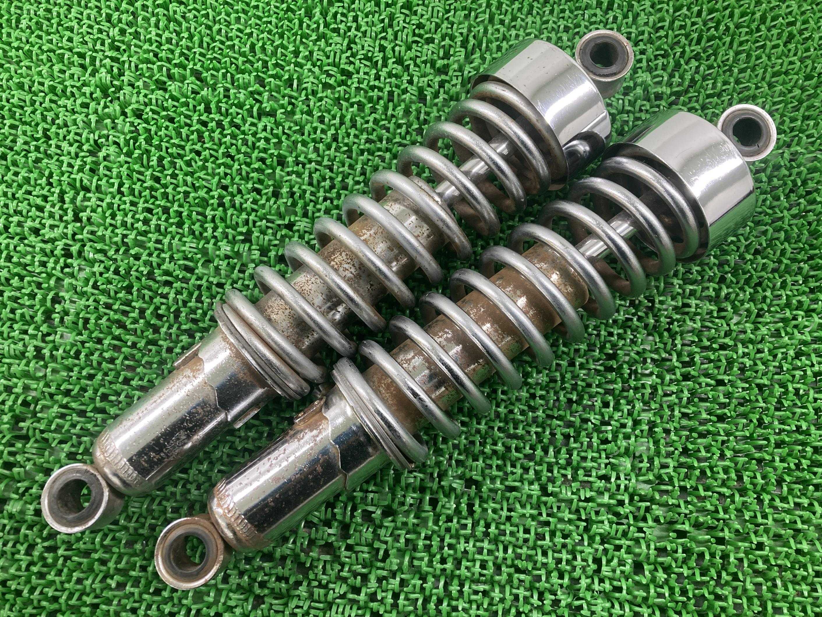 SR400リアサスペンション左右ヤマハ純正バイク部品1JRRH01Jピッチ320mm曲がり無し品薄希少品車検Genuine【中古】 61