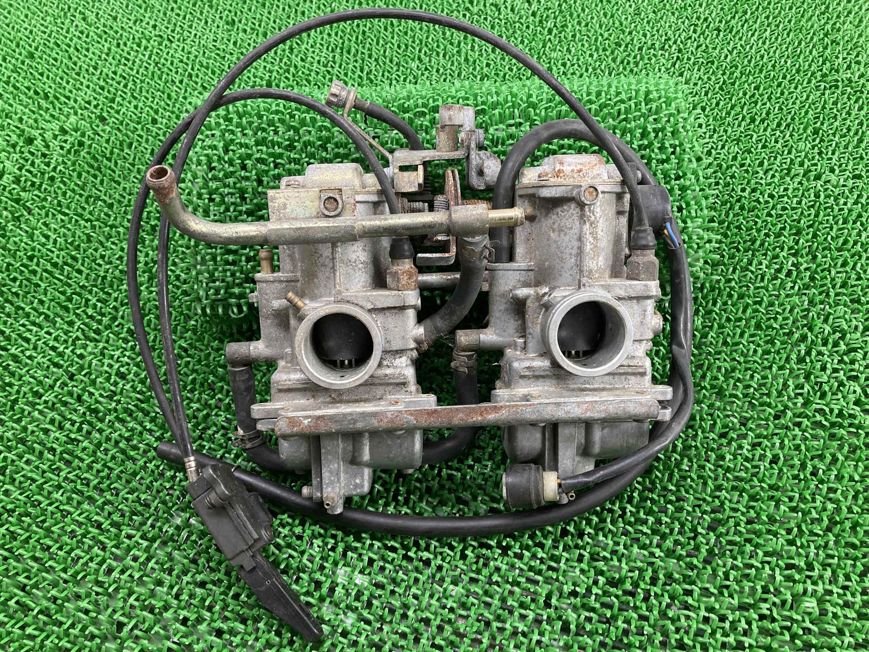TZR250 キャブレター 3MA-010*** ヤマハ 純正 バイク 部品 3MA-010 サンマ 走りの純血統 部品取りに ミクニ 強制開閉 車検 Genuine 【中古】 Se｜ティーエスパーツ　店