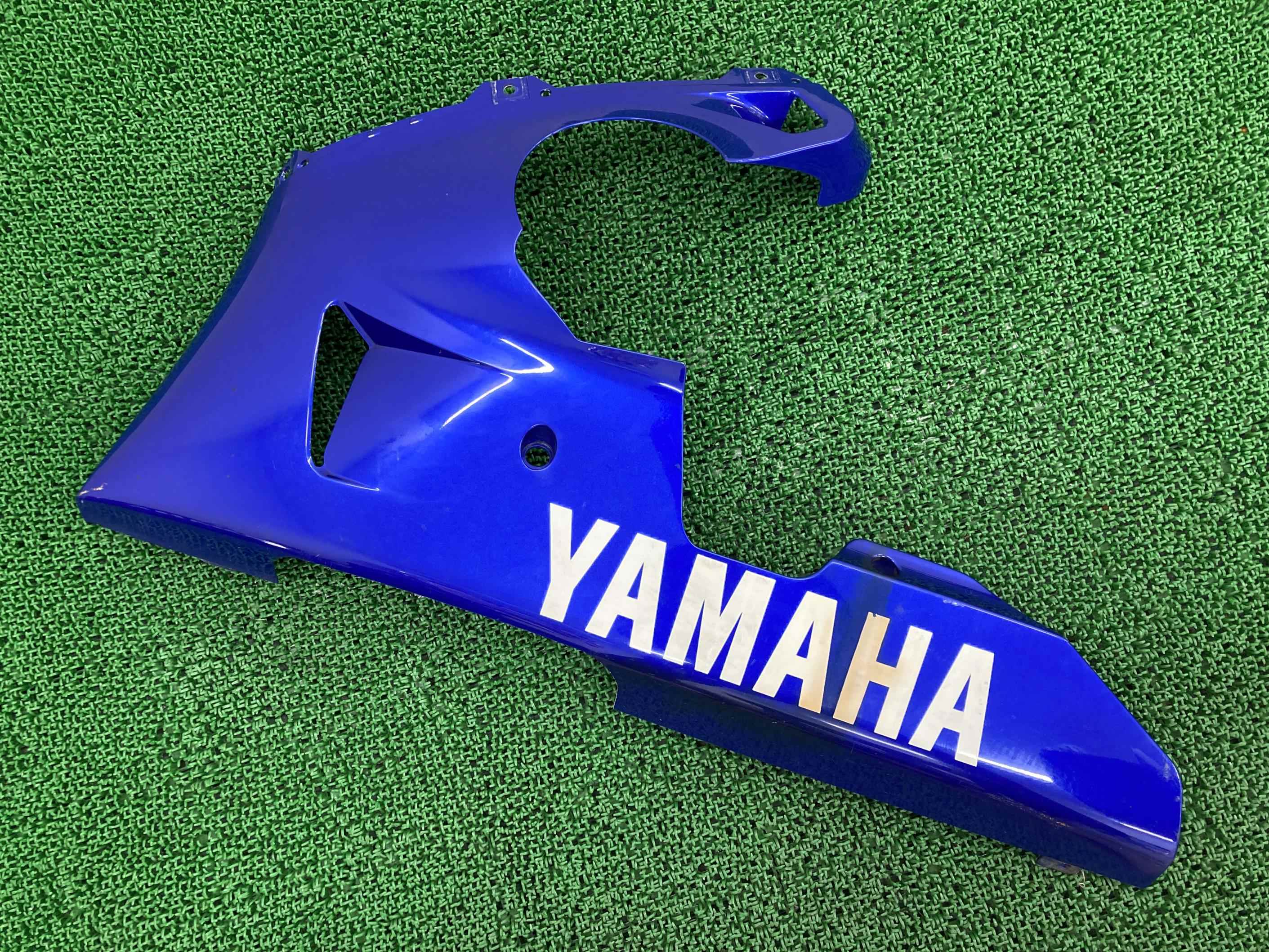YZF-R1 アンダーカウル 左 青M ヤマハ 純正 バイク 部品 RN04 サイドカウル 割れ欠け無し 品薄 希少品 車検 Genuine 【中古】 70