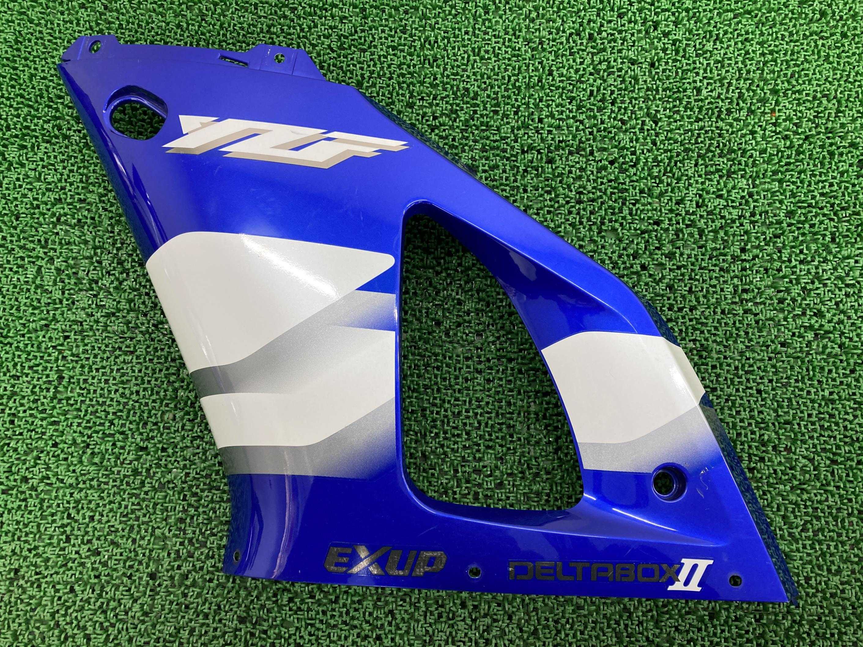 YZF-R1 サイドカウル 左 青M ヤマハ 純正 バイク 部品 RN01 割れ欠け無し コケキズ無し 品薄 希少品 車検 Genuine 【中古】 69
