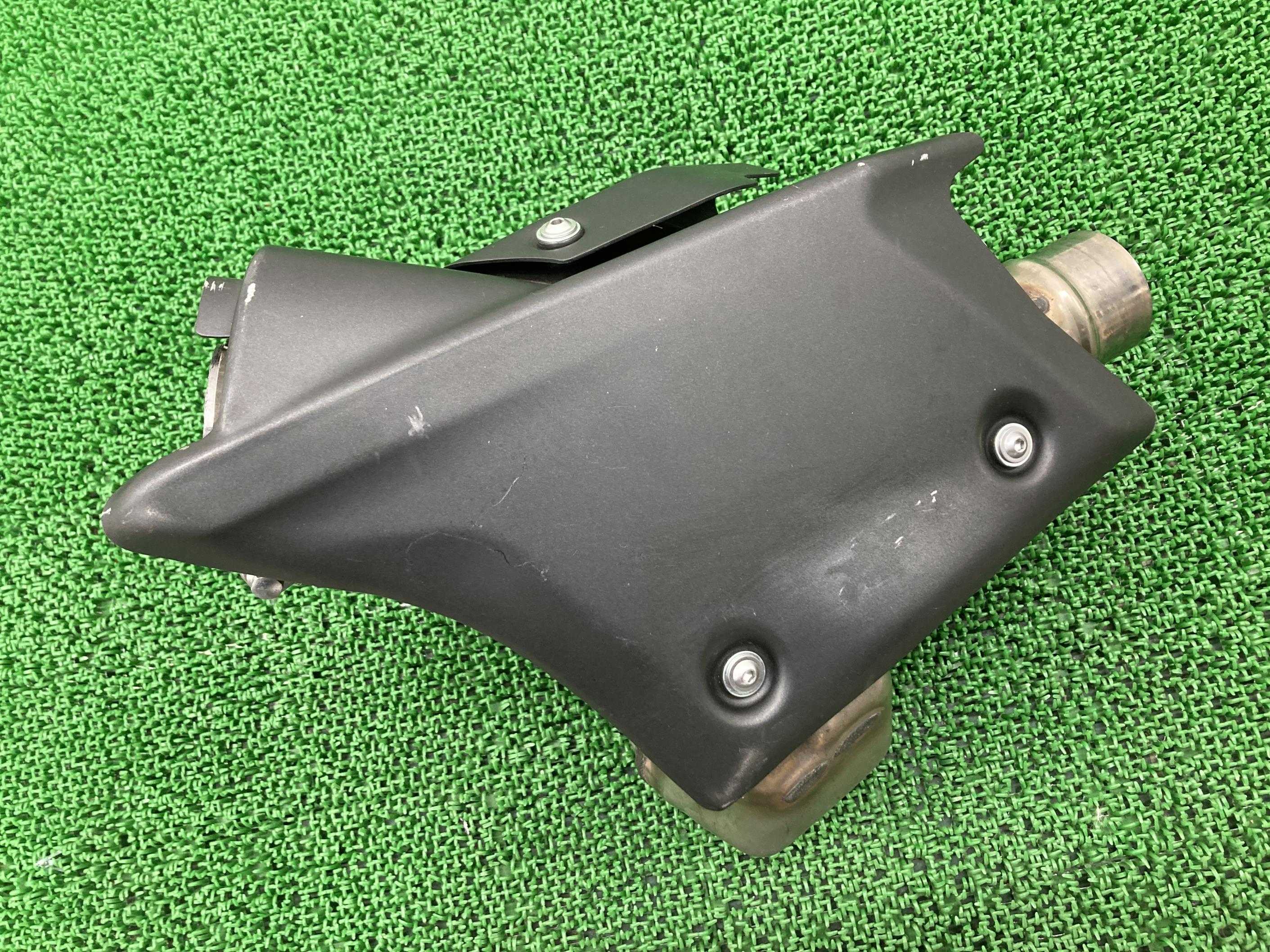 ZX-6Rエキパイマフラーカワサキ純正バイク部品ZX600R09‐12年ヒートガード触媒中間コケキズ無し車検Genuine【中古】 11