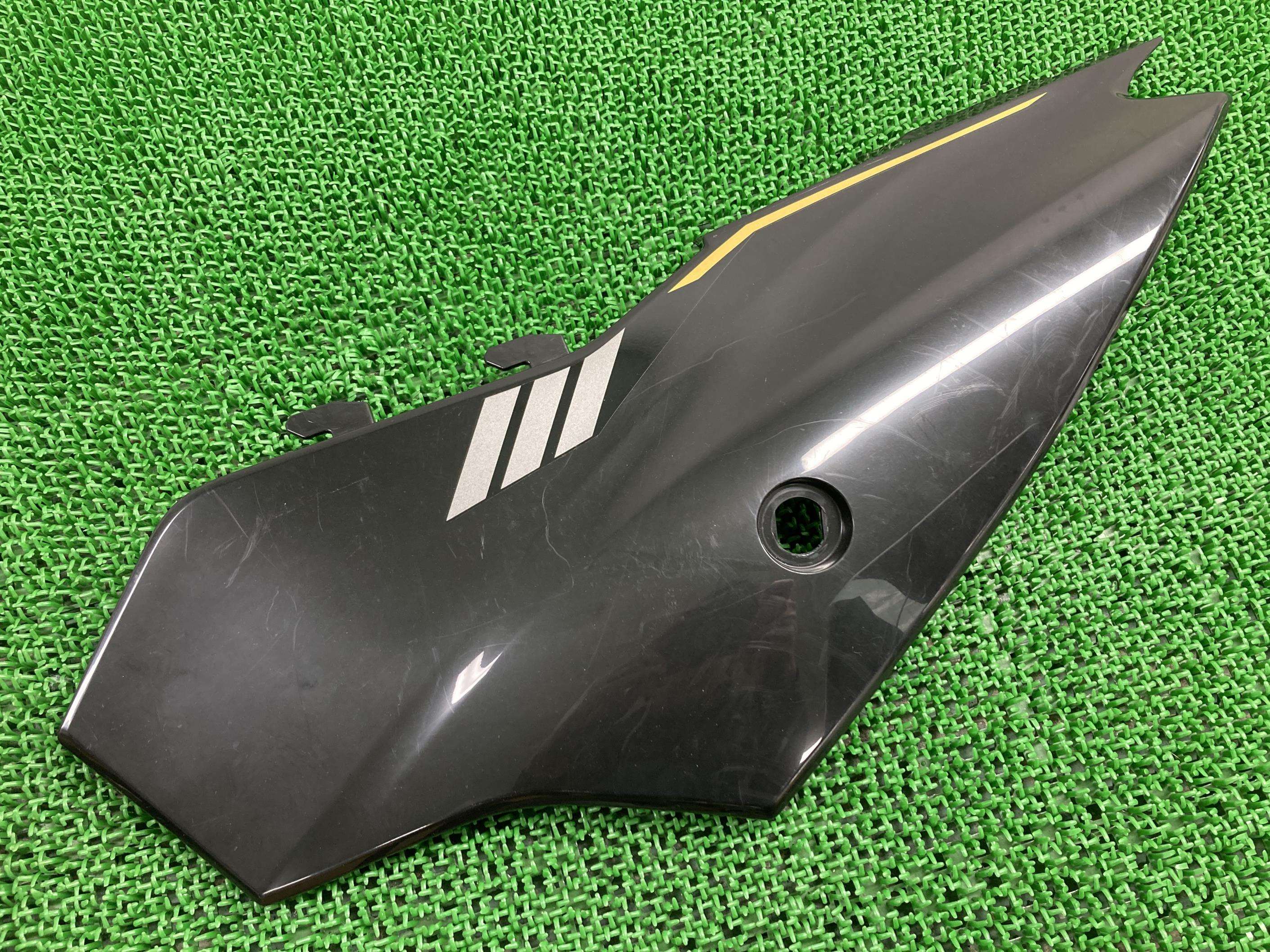 KLX230SM サイドカバー 左 黒 カワサキ 純正 バイク 部品 LX230A シートカウル 割れ欠け無し 品薄 希少品 車検 Genuine 【中古】 7|ティーエスパーツ 店