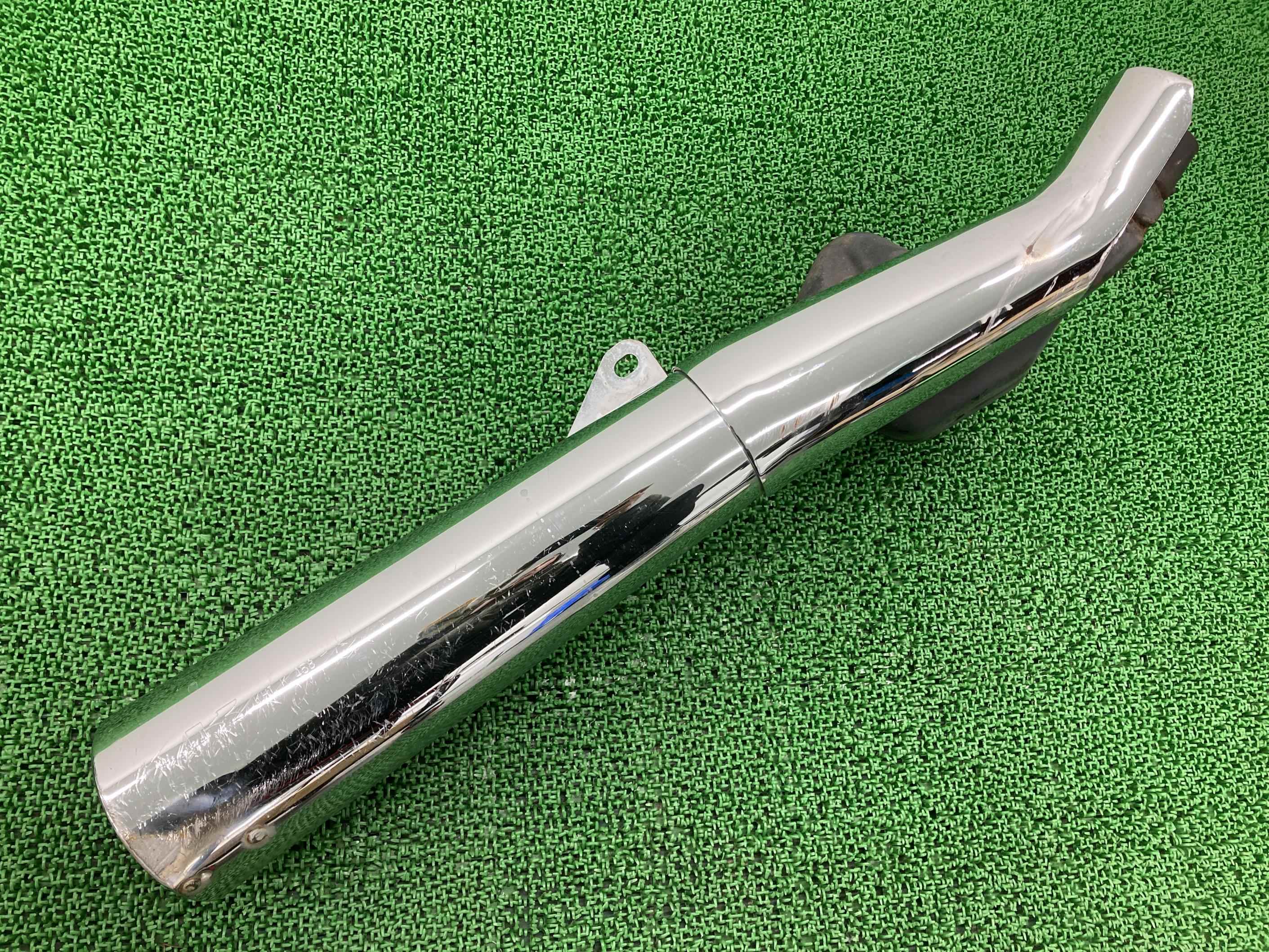ゼファーカイ サイレンサーマフラー カワサキ 純正 バイク 部品 ZR400G ZEPHYRχ 機能的問題なし 品薄 希少品 車検 Genuine 【中古】 8