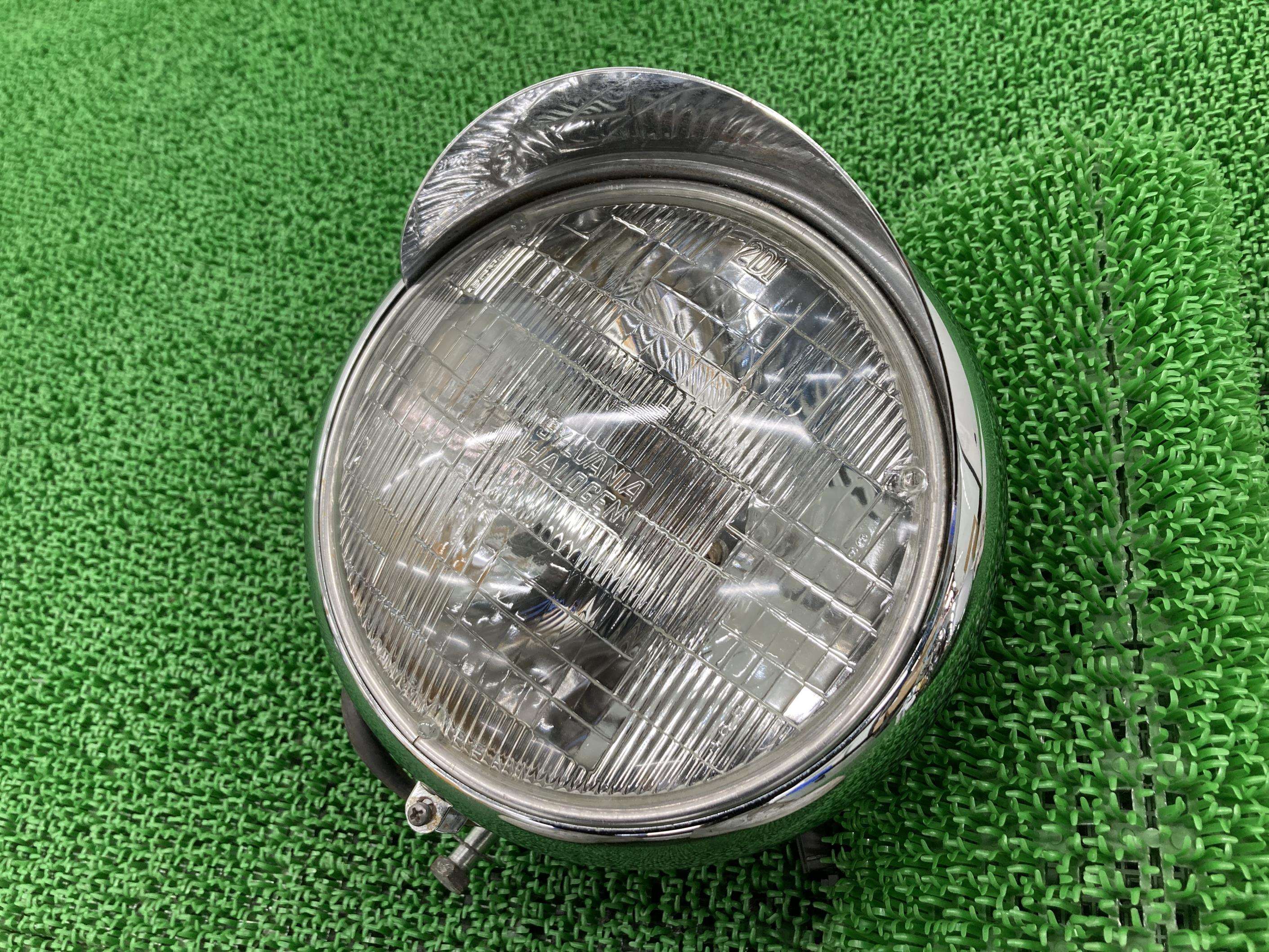 FLSTC1340 ヘッドライト ハーレー 純正 バイク 部品 SYLVANIA バイザー FLSTC FLSTF 車検 Genuine 【中古】 29|ティーエスパーツ 店