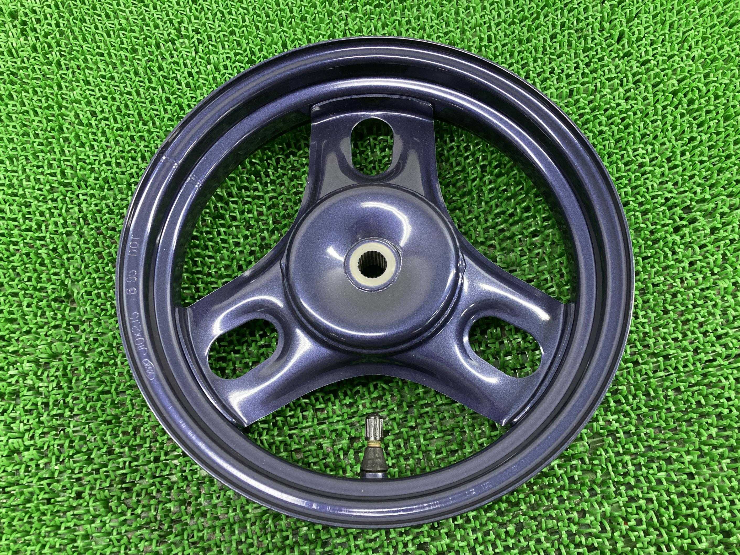 スーパーディオ リアホイール 在庫有 即納 ホンダ 純正 新品 バイク 部品 AF27 SK50MN SuperDio 未使用 曲がり無し 希少 車検 Genuine gJ|ティーエスパーツ 店