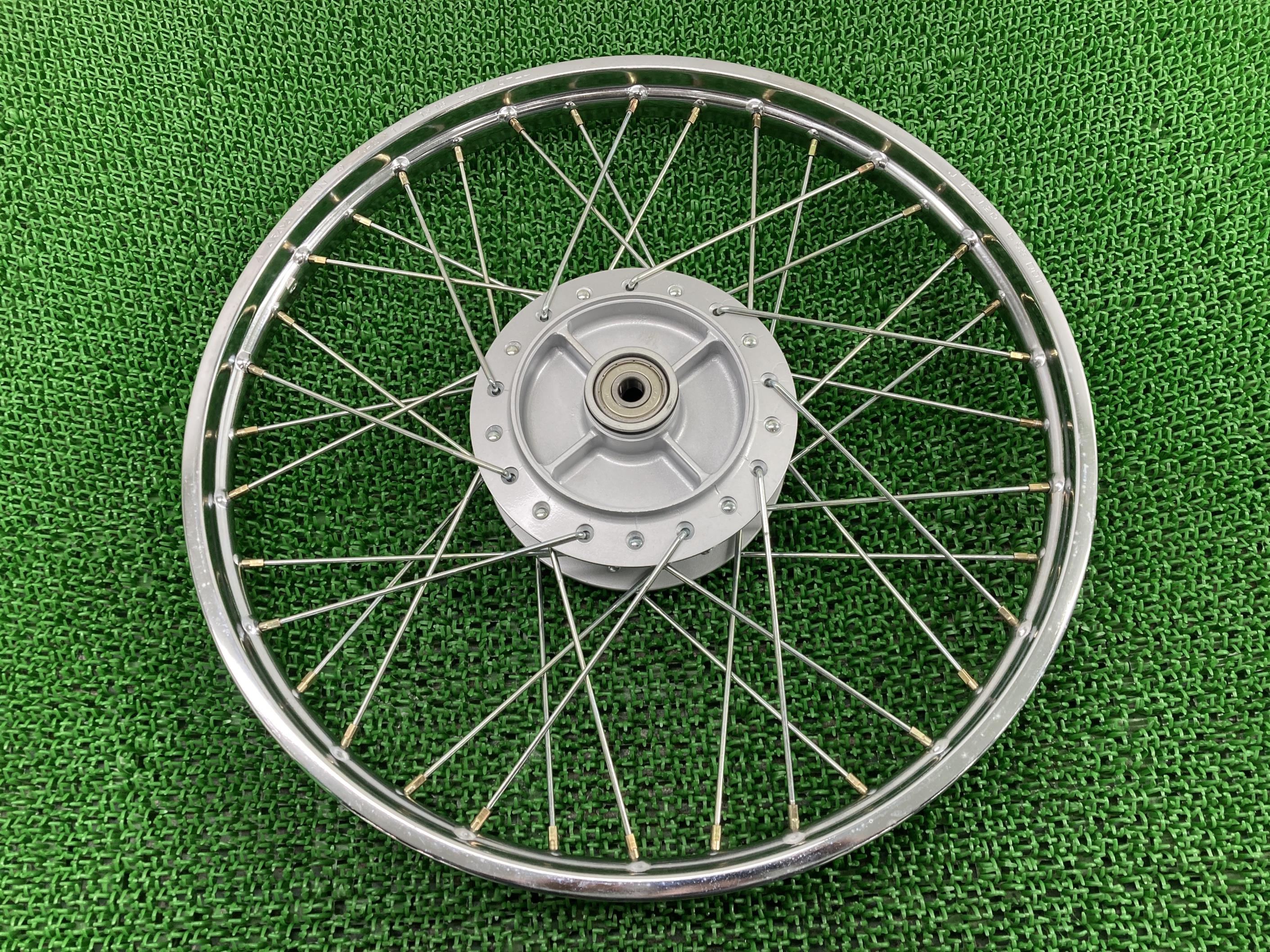 ホンダイーハトーブ TL125 JD03 フロントホイールタイヤ　リム新品 2025年最新】TL125(TL125) ホイール 商品一覧 - Yahoo!オークション