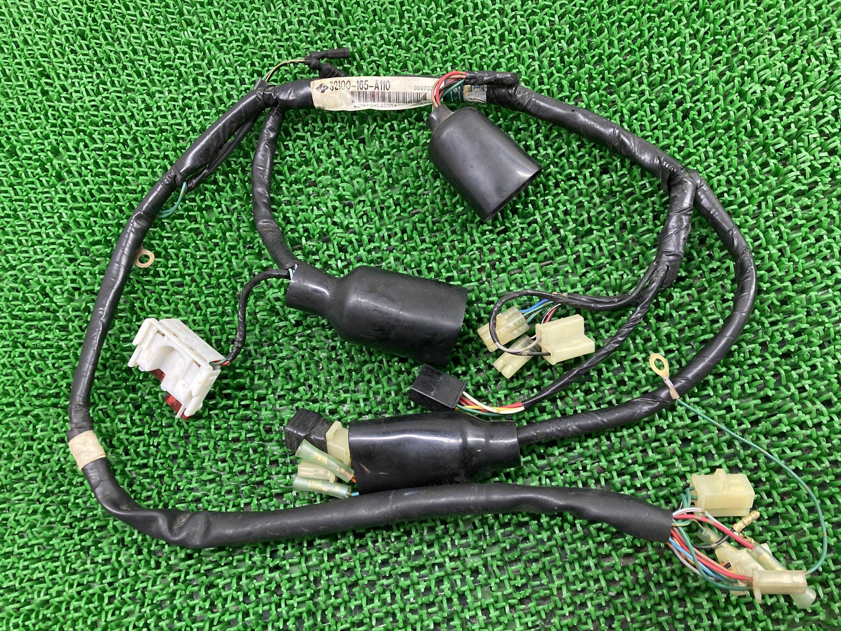 モンキー メインハーネス ホンダ 純正 バイク 部品 AB27 Monkey 12V 断線無し 品薄 車検 Genuine 【中古】 6