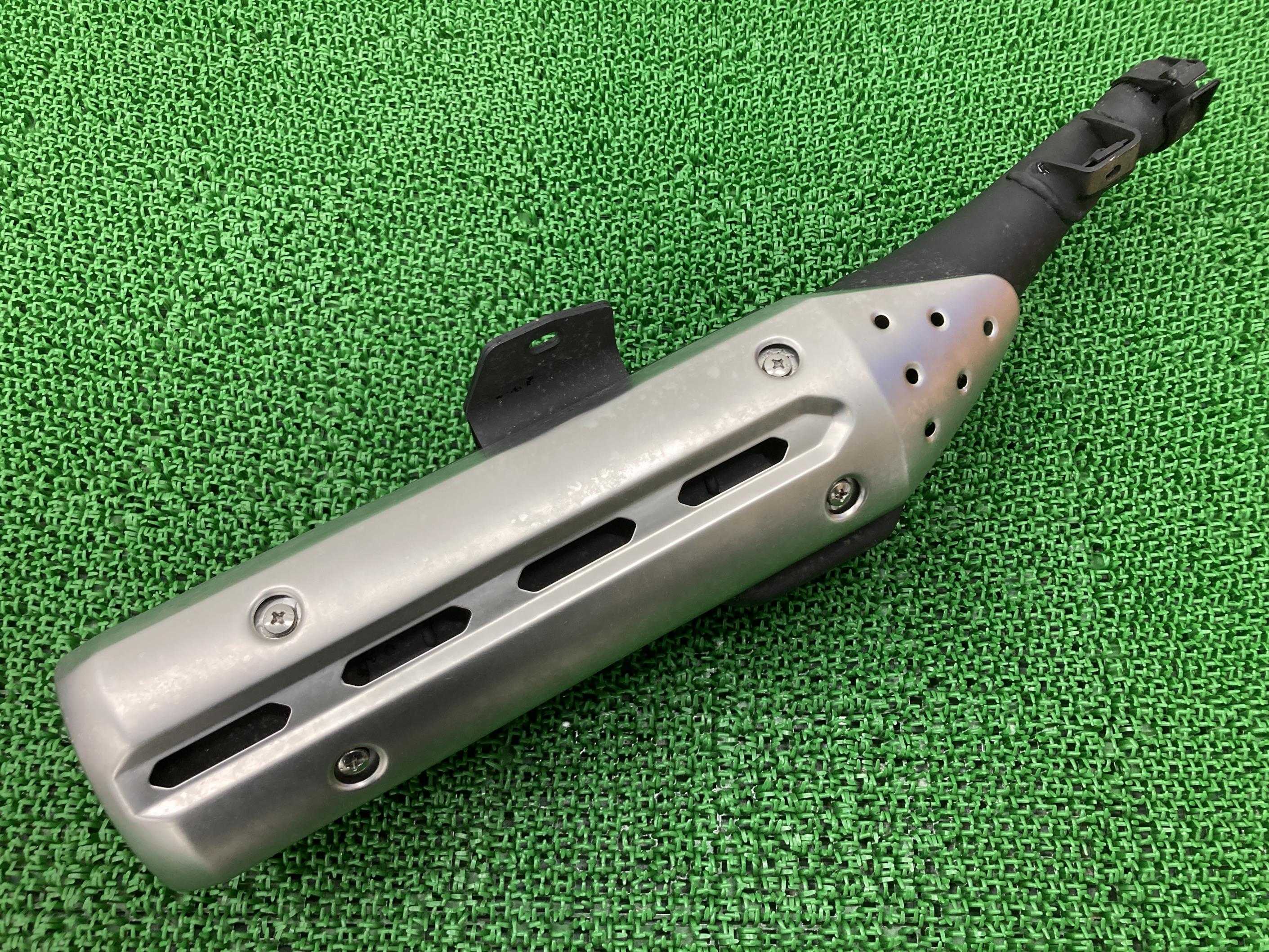 トリッカー サイレンサーマフラー ヤマハ 純正 バイク 部品 DG16J Tricker XG250 コケキズ無し 品薄 車検 Genuine 【中古】 16｜ティーエスパーツ　店