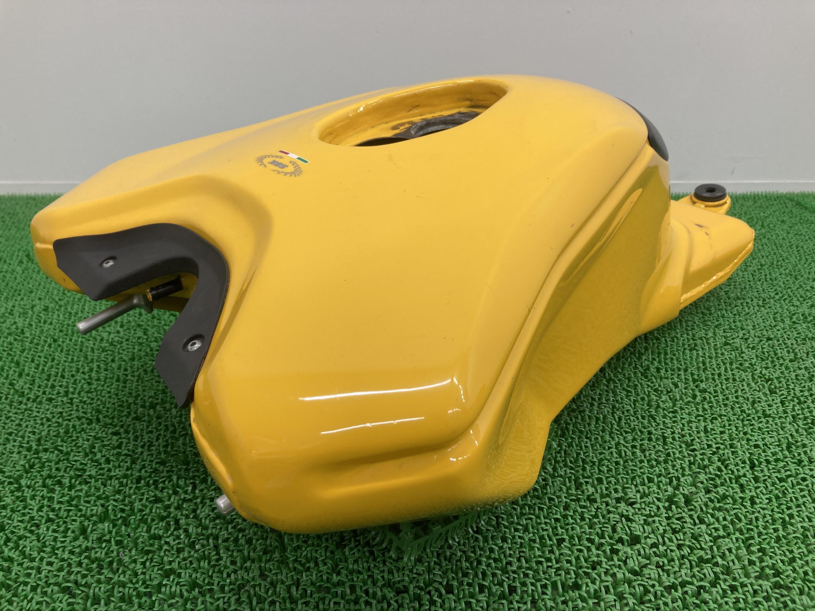 749S タンク 黄 ZDMH500AA2B000*** ドゥカティ 純正 バイク 部品 フューエルタンク 凹み無し 品薄 希少品 車検 Genuine 【中古】 vB
