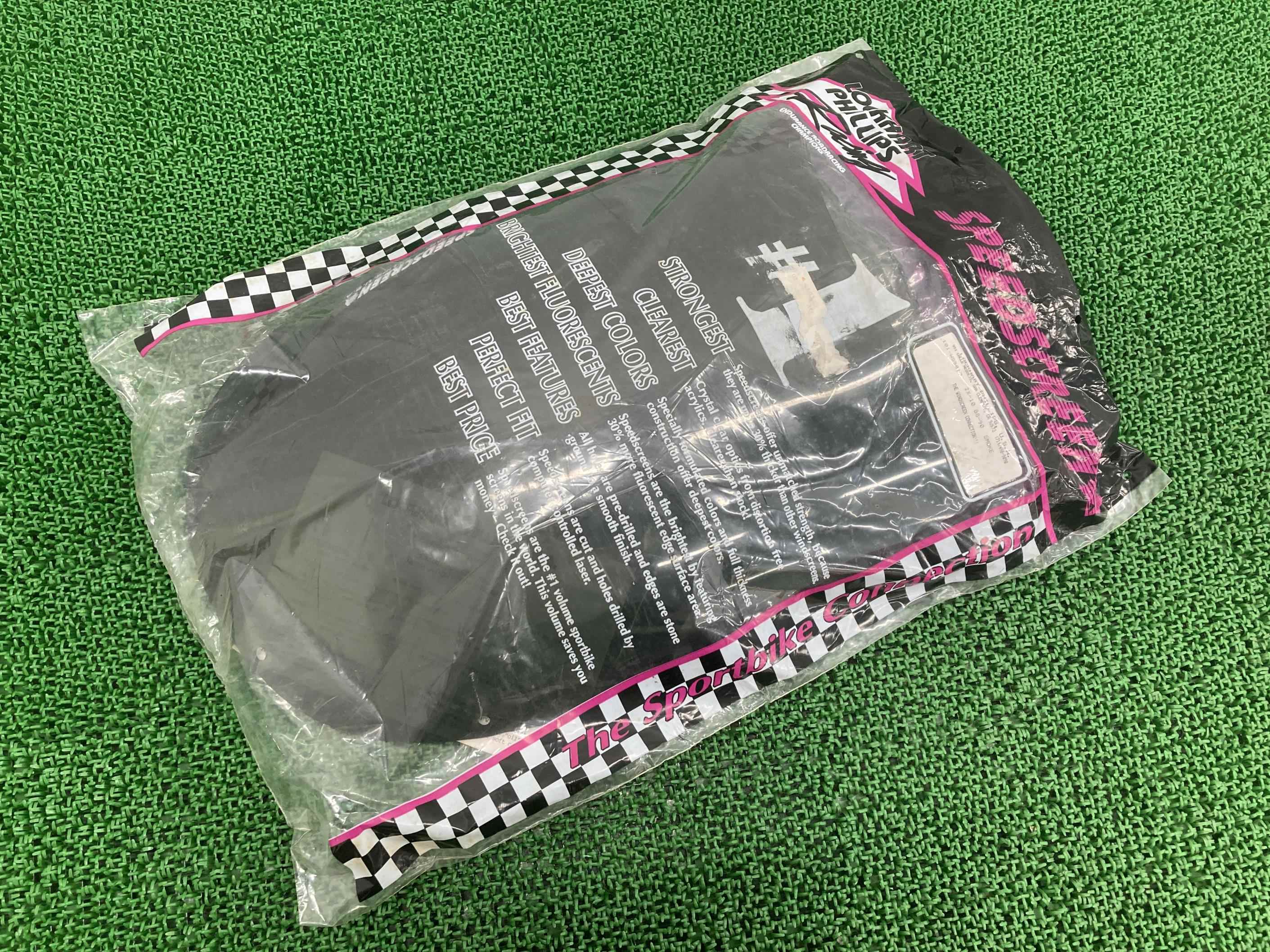 ロックハート製ZX-10Rスクリーン在庫有即納社外新品バイク部品ZXT00B88-90年スモークスピードスクリーン未使用品 14｜ティーエスパーツ　店