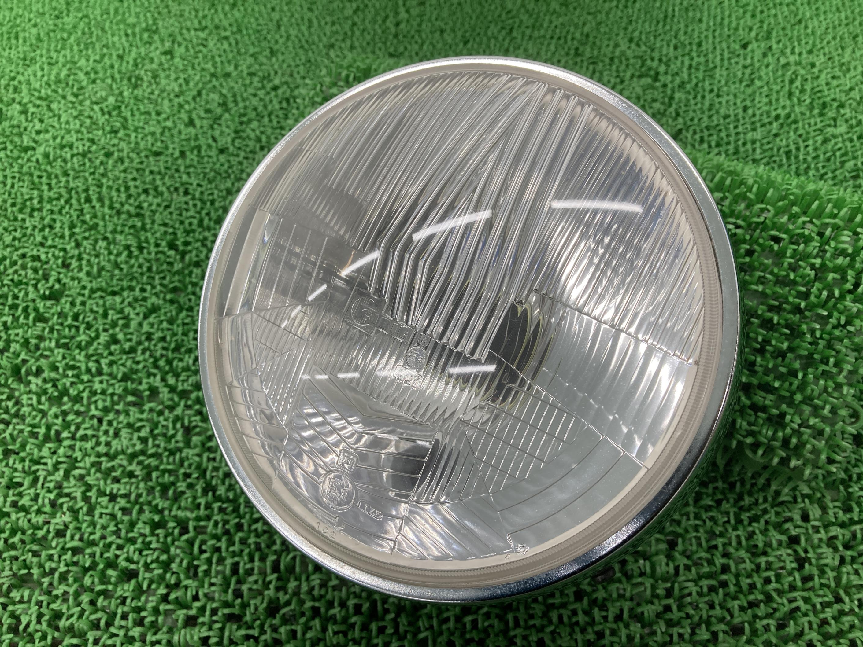 楽天市場】シビエ製ヘッドライト社外バイク部品CIBIEリム付きW反射当時