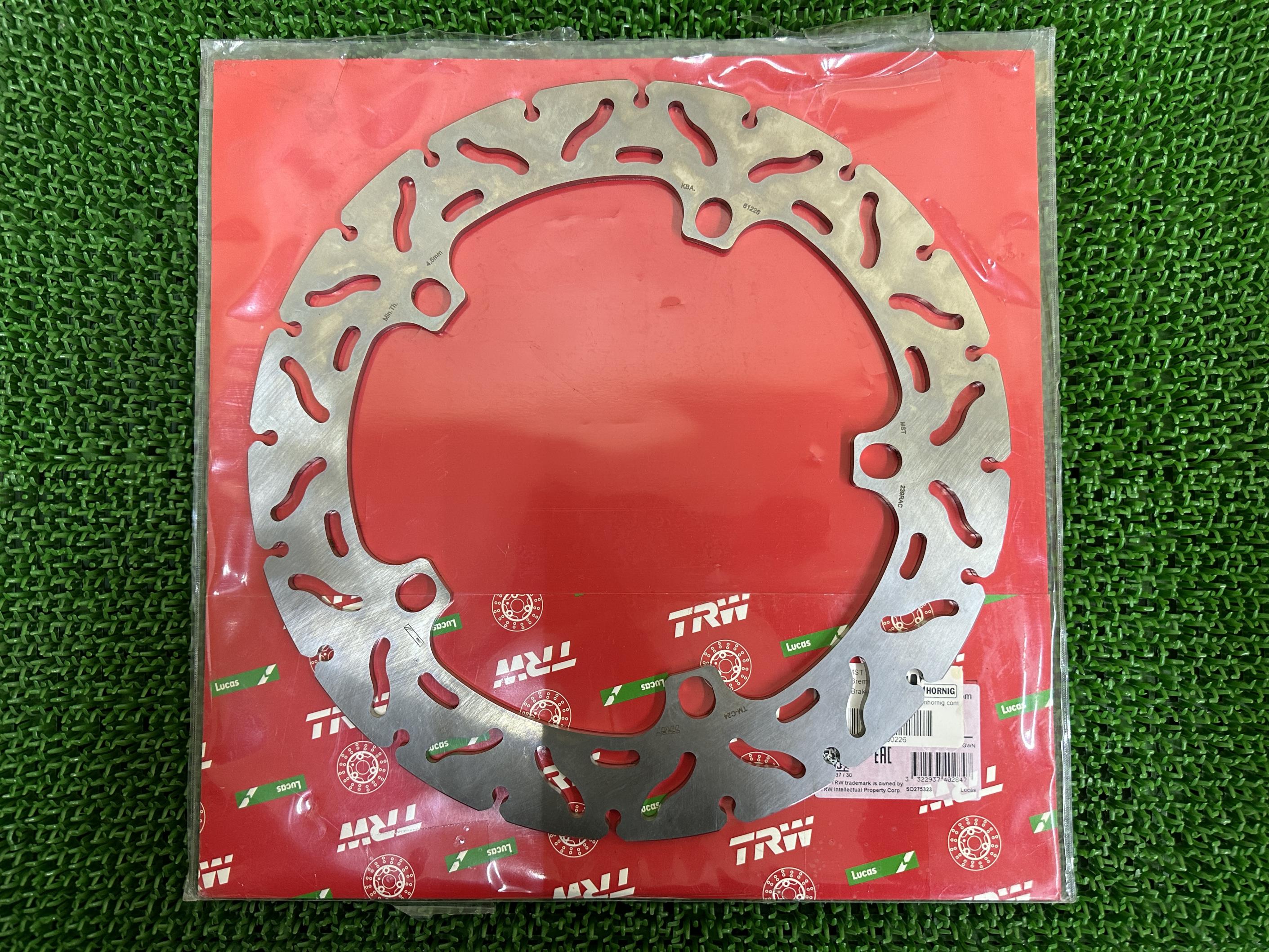 TRW製K1200 フロントブレーキディスク 片側 在庫有 即納 社外 新品 バイク 部品 ルーカスディスク 305mm 未使用品 曲がり無し K1200LT Wz｜ティーエスパーツ　店