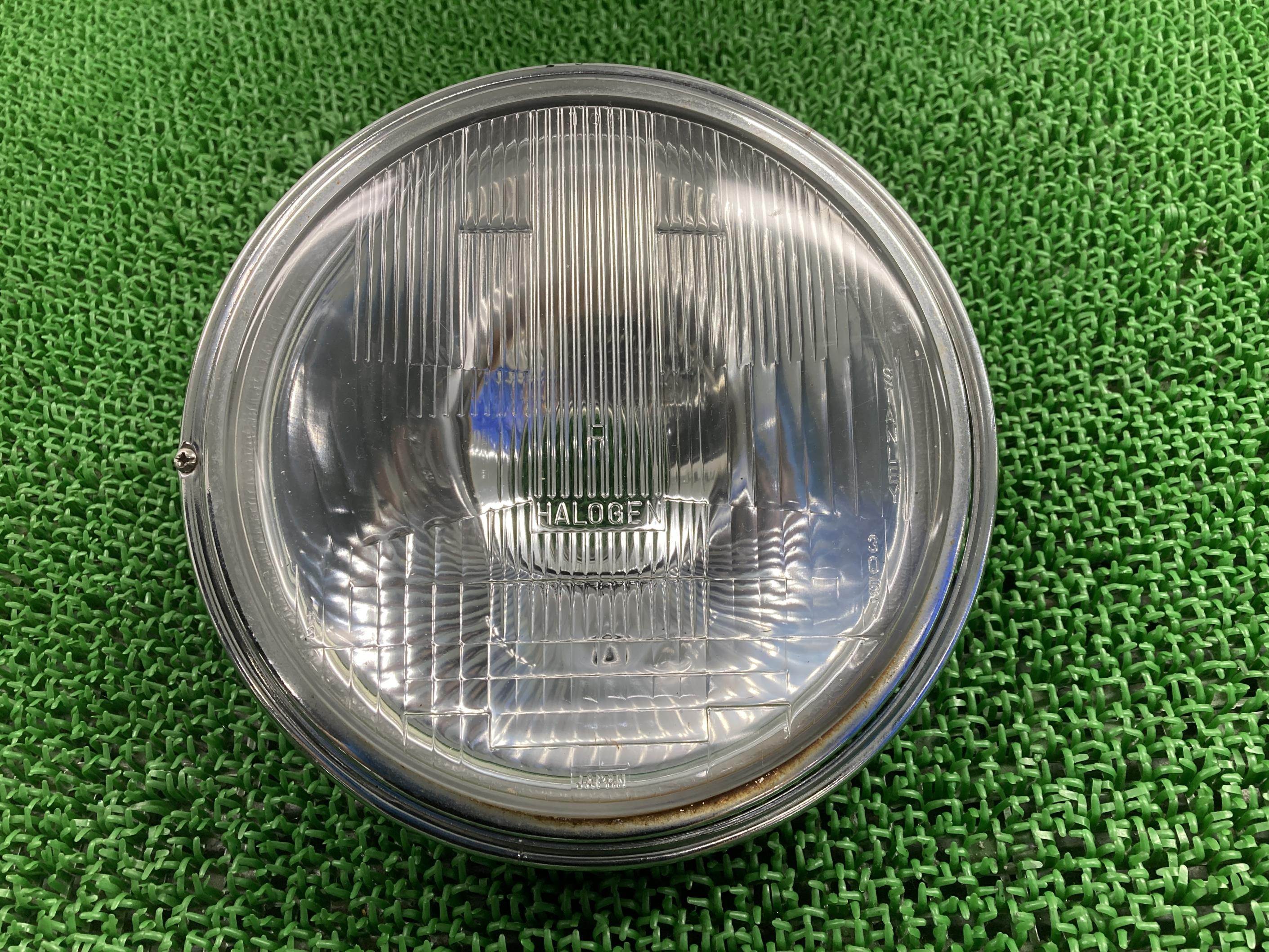 SR400 ヘッドライト 社外 バイク 部品 1JR RH01J RH03J リム 割れ欠け無し 【中古】 42|ティーエスパーツ 店