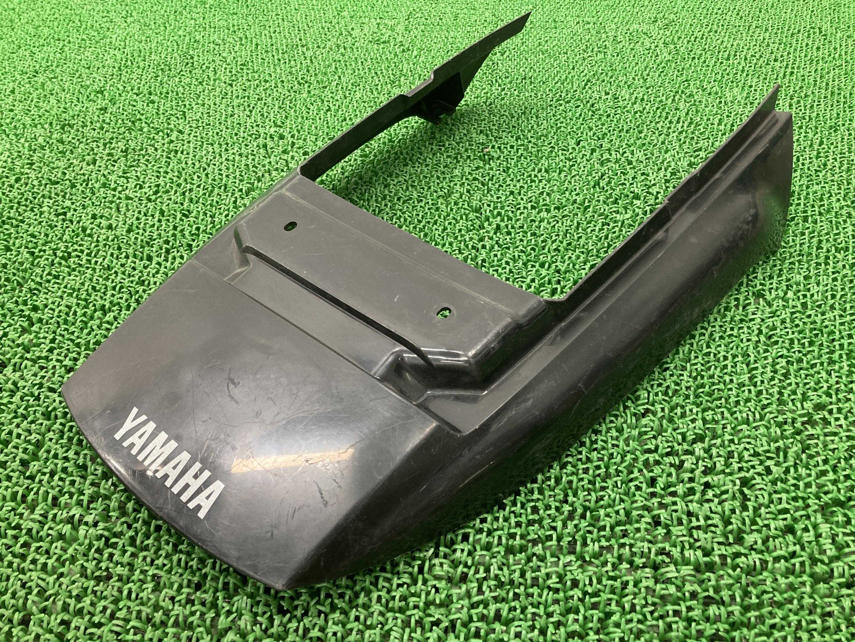 TW225 テールカウル 黒 ヤマハ 純正 バイク 部品 DG09J シートカウル 割れ欠け無し ペイント素材に 車検 Genuine 【中古】 54