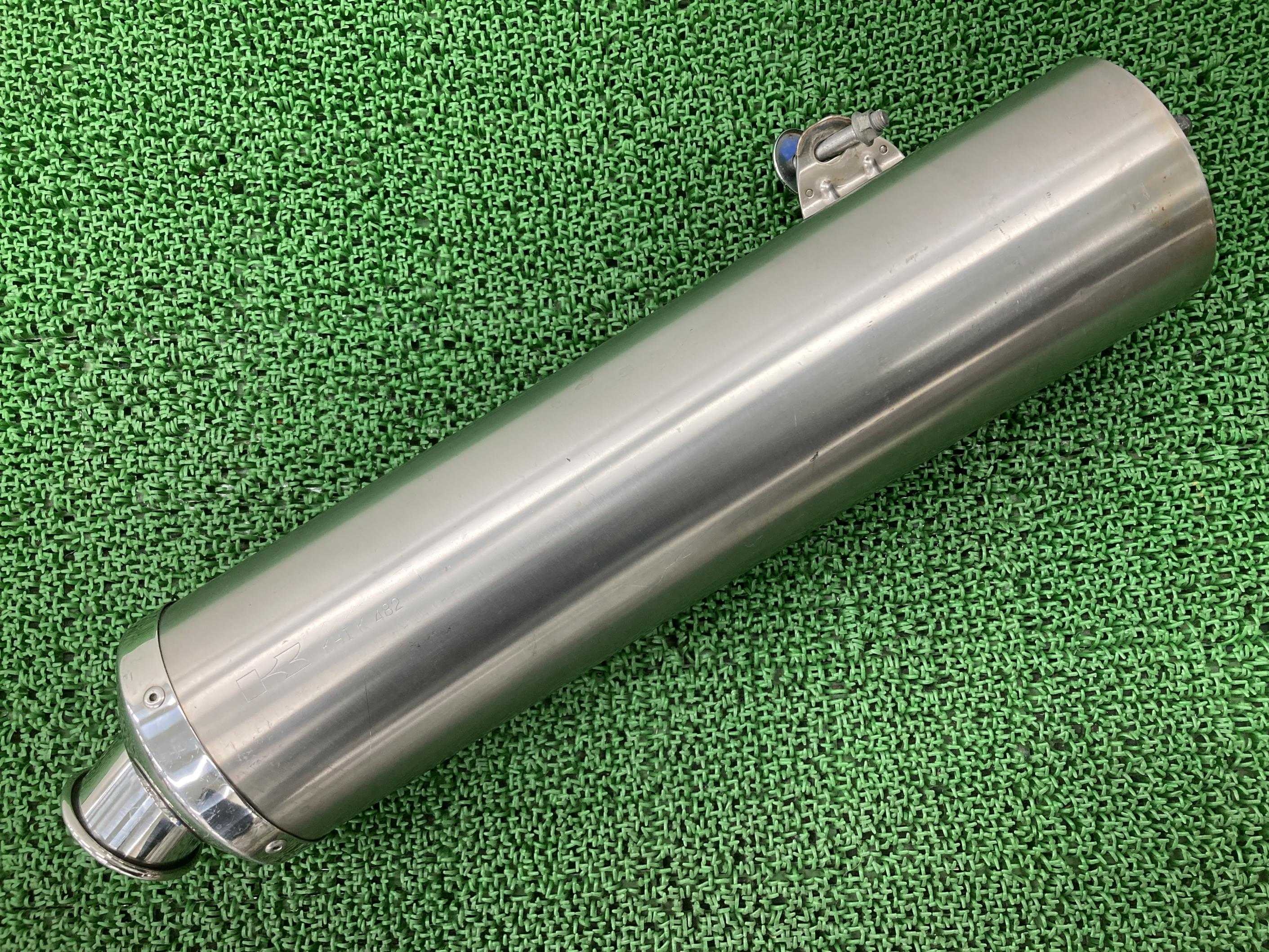 ZRX400 サイレンサーマフラー カワサキ 純正 バイク 部品 ZR400E 後期 コケキズ無し 品薄 希少品 車検 Genuine 【中古】 51