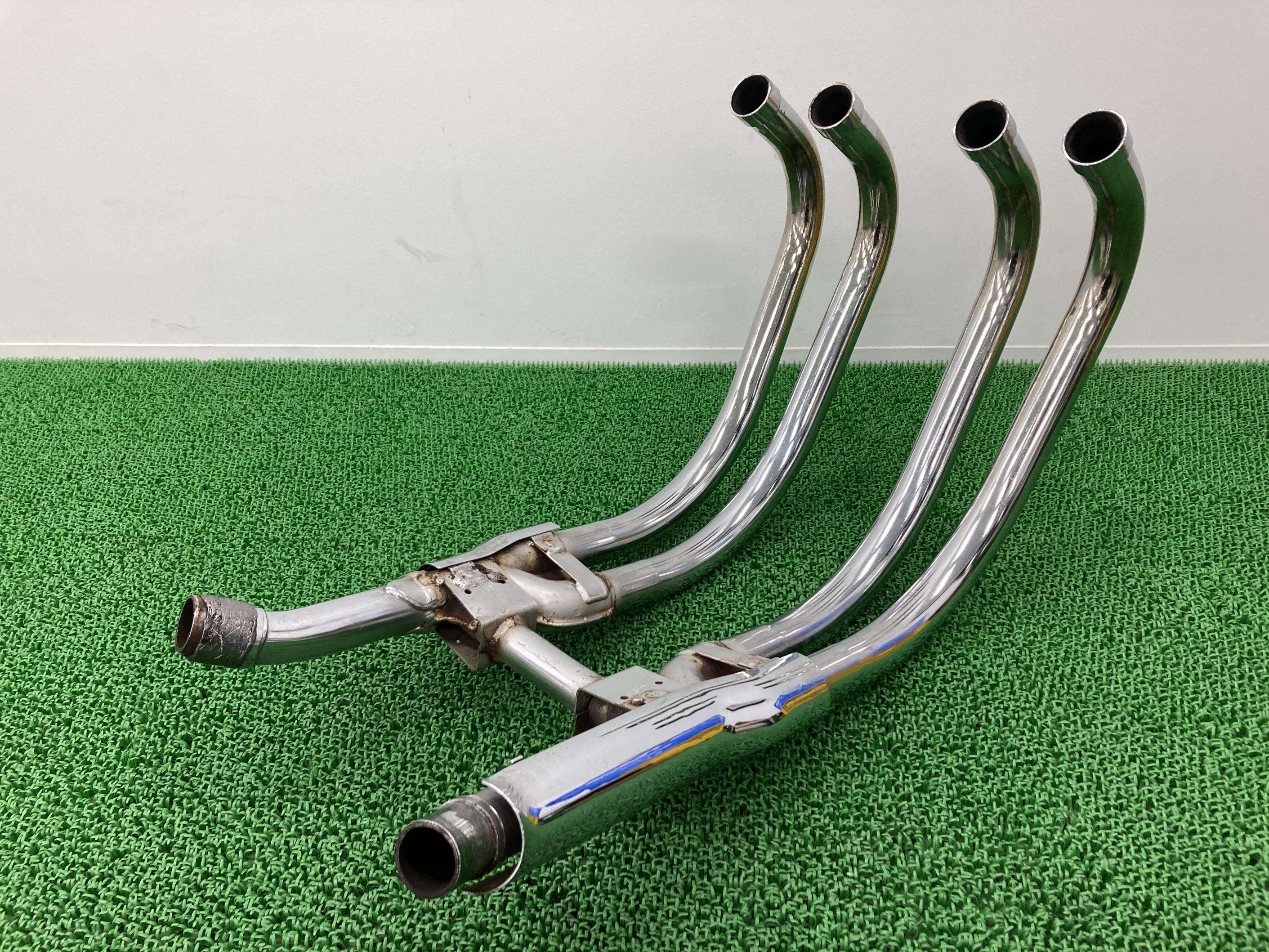 ゼファー750 エキパイマフラー M031 カワサキ 純正 バイク 部品 ZR750C ZEPHYR750 機能的問題なし コケキズ無し 品薄 車検 Genuine 【中古】 kL