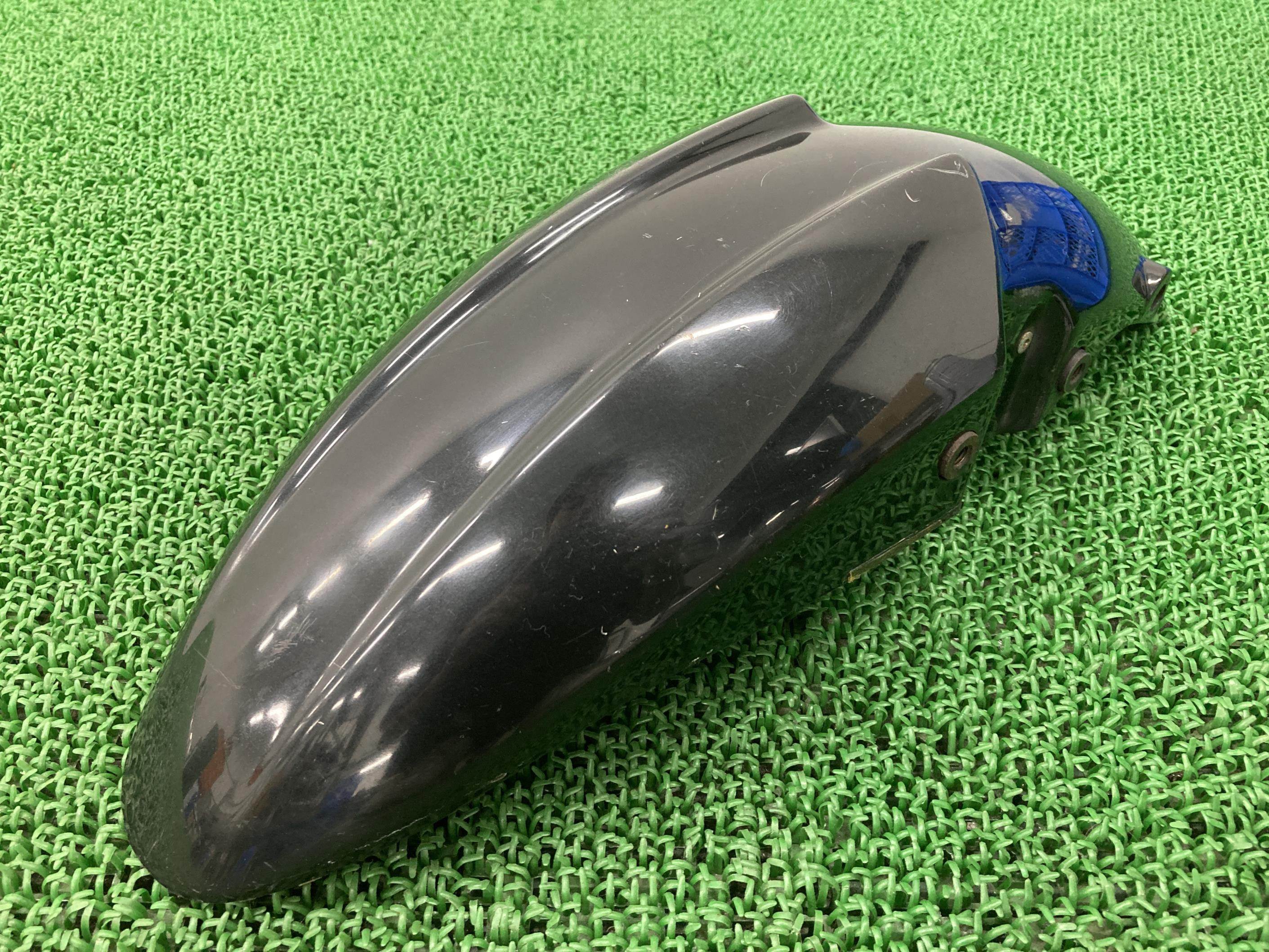 バリオスフロントフェンダー黒Mカワサキ純正バイク部品ZR250ABALIUS修復素材に品薄希少品車検Genuine【中古】 50|ティーエスパーツ 店