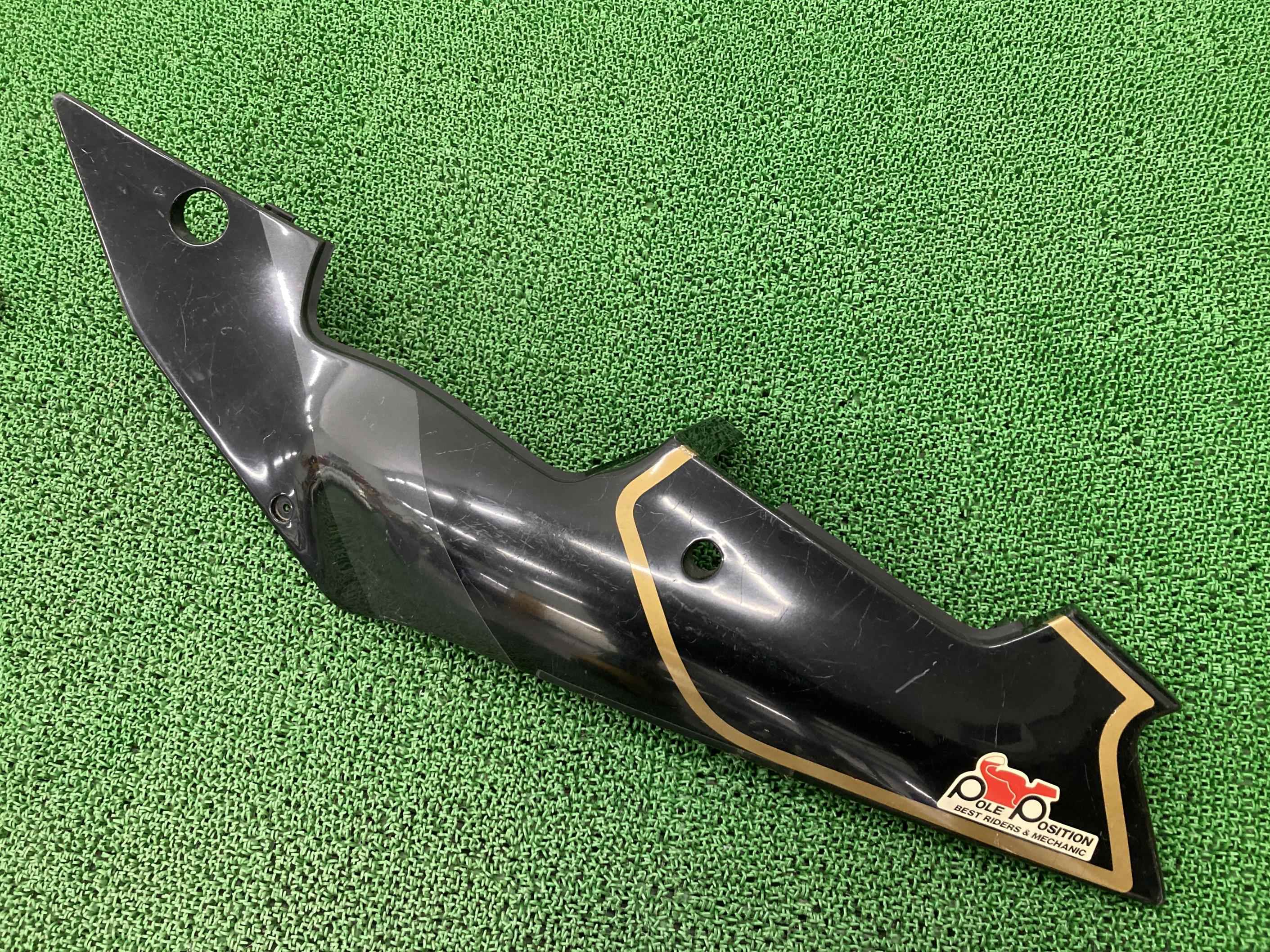 ZXR250 シートカウル 左 黒 カワサキ 純正 バイク 部品 ZX250A 1989年モデル テールカウル 修復素材に 品薄 車検 Genuine 【中古】 48