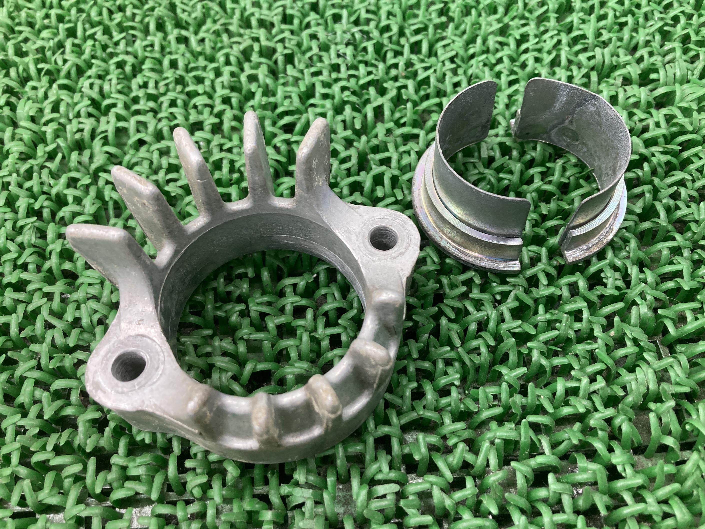 CB750Fマフラーフランジホンダ純正バイク部品RC04ピッチ61.5m当時物昭和レトロフィン割りカラー付き車検Genuine【中古】 81