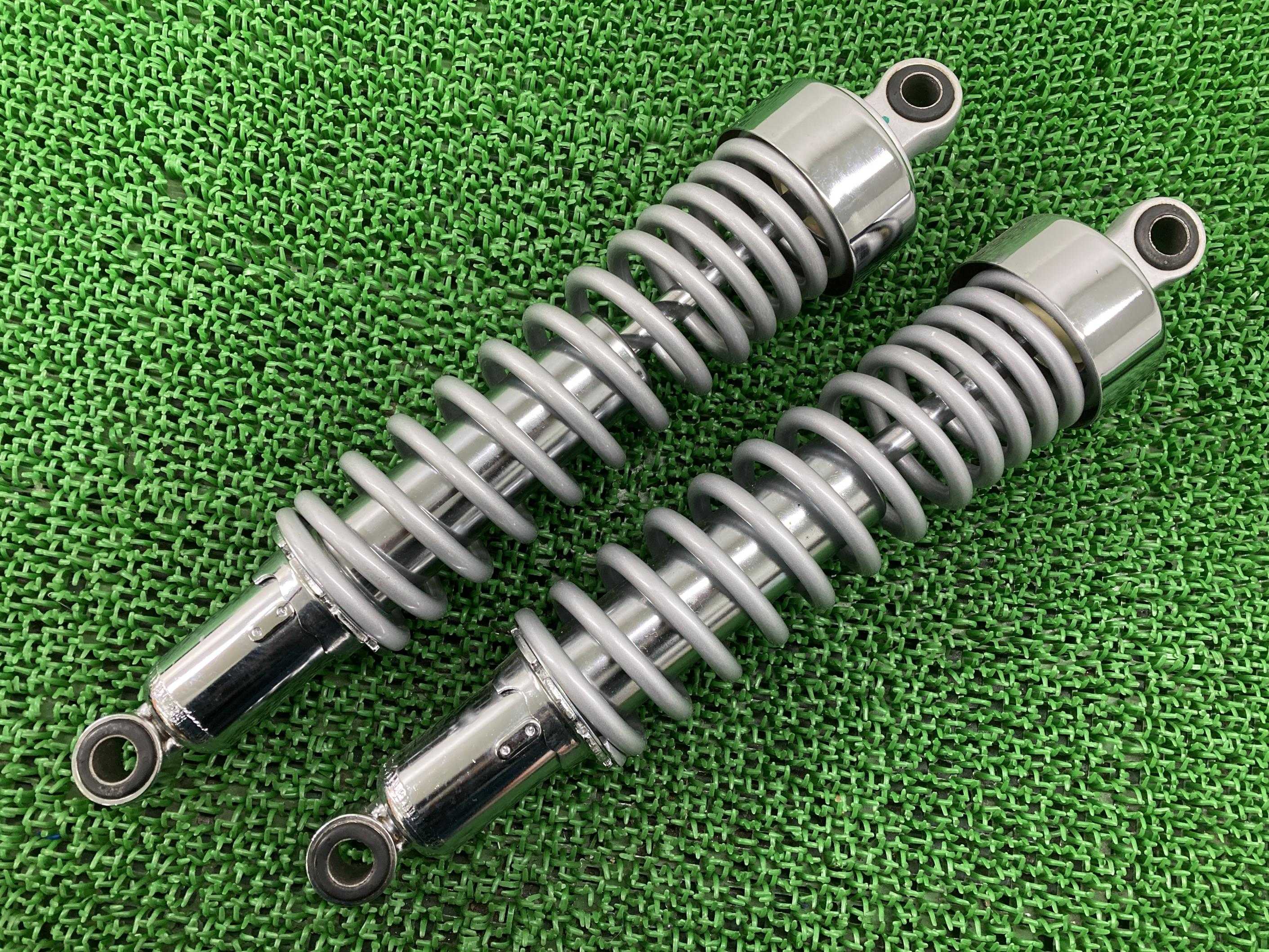 GB350リアサスペンション左右ホンダ純正バイク部品NC59ピッチ365mmコンディション良好曲がり無し品薄希少品車検Genuine【中古】 22