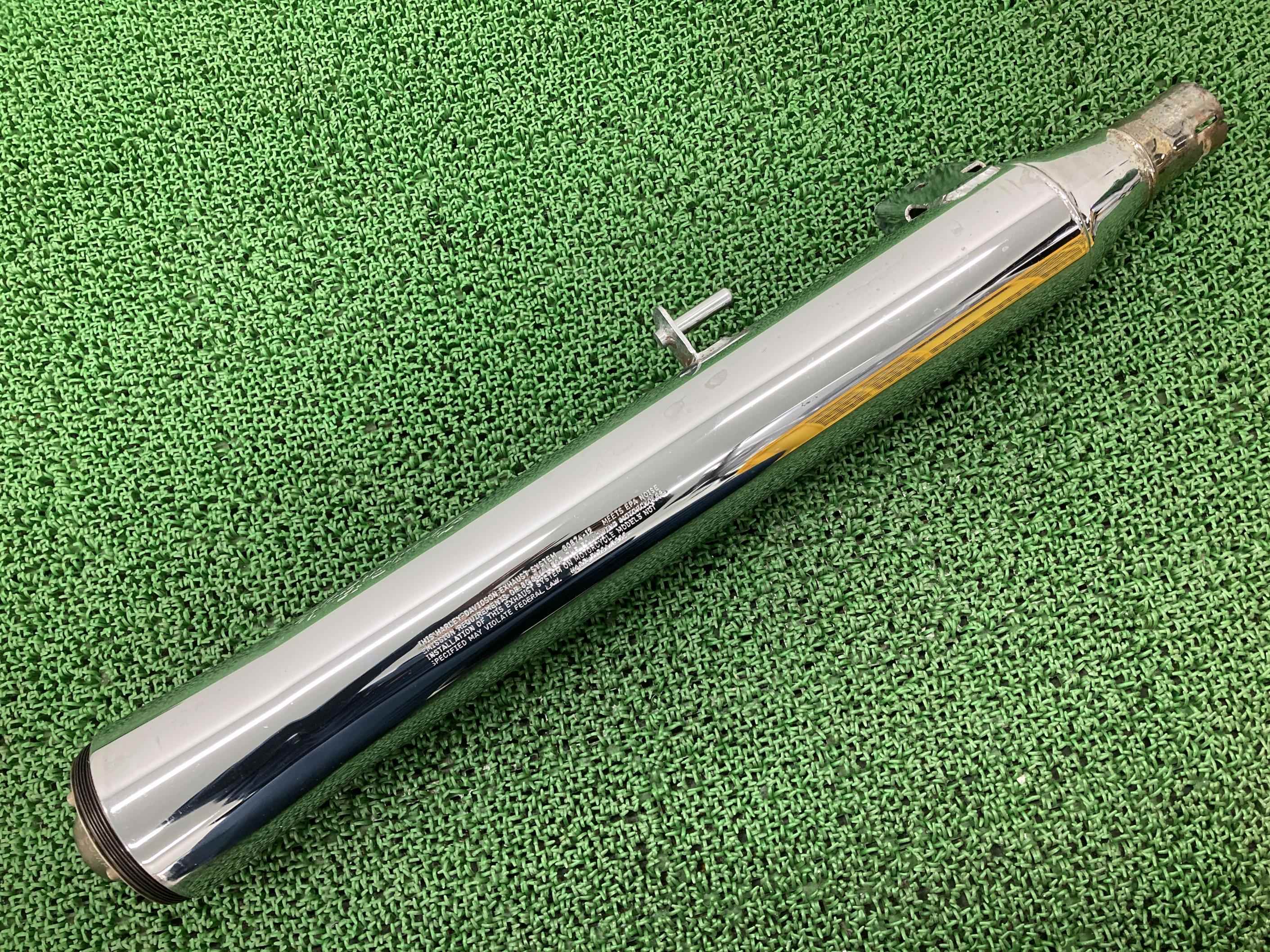 FLD1580 サイレンサーマフラー 5HD1GZ4E9CC304*** ハーレー 純正 バイク 部品 2012年式外し ダイナ スイッチバック スクリーミンイーグル オプション 車検 Genuine 【中古】 70｜ティーエスパーツ　店