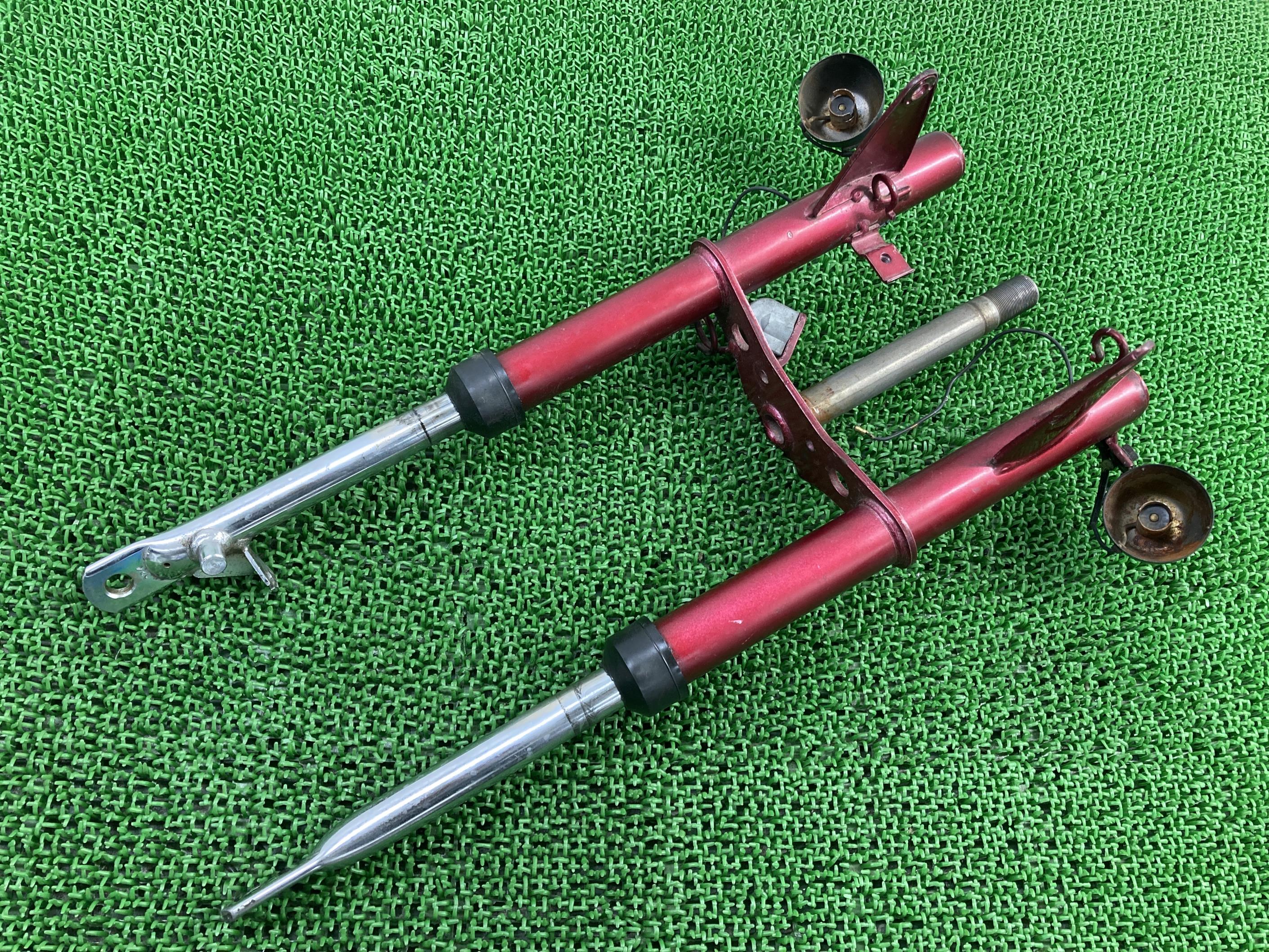 楽天市場】モンキーフロントフォーク赤ホンダ純正バイク部品