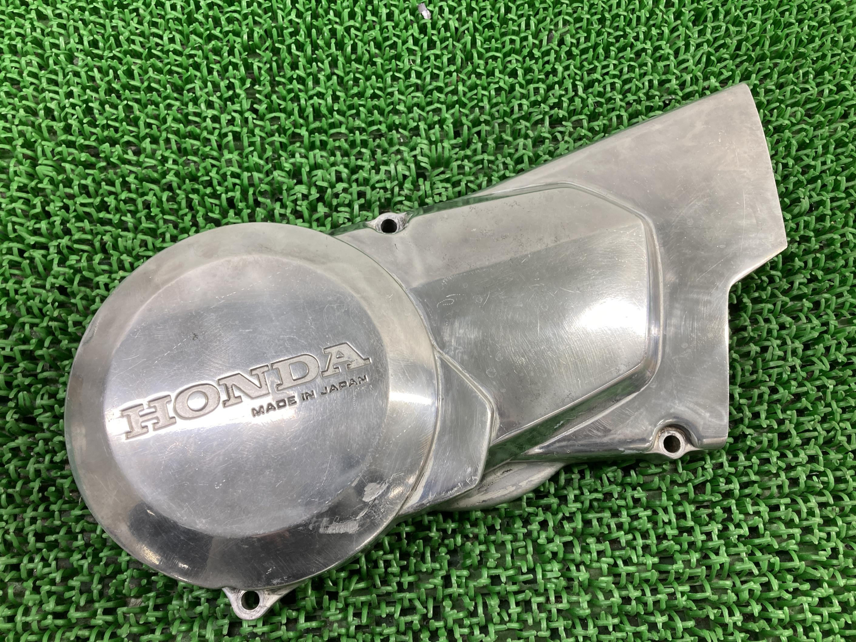 シャリー エンジンカバー ホンダ 純正 バイク 部品 CF50 CHALY ジェネレーターカバー 割れ欠け無し ペイント素材に 車検 Genuine 【中古】 73|ティーエスパーツ 店