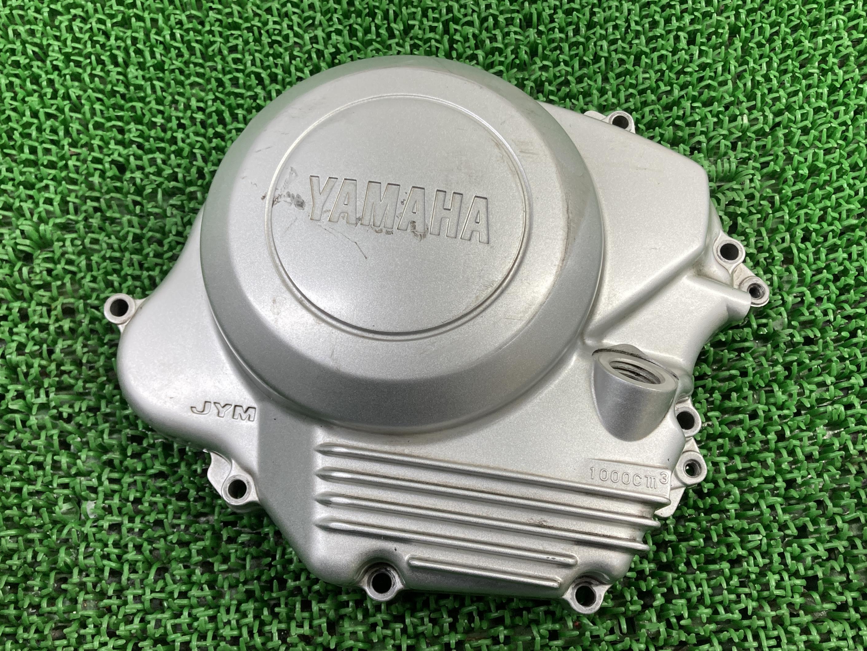 YBR125 エンジンカバー KJ-4 ヤマハ 純正 バイク 部品 クランクケースカバー 割れ欠け無し 品薄 希少品 車検 Genuine 【中古】 Se