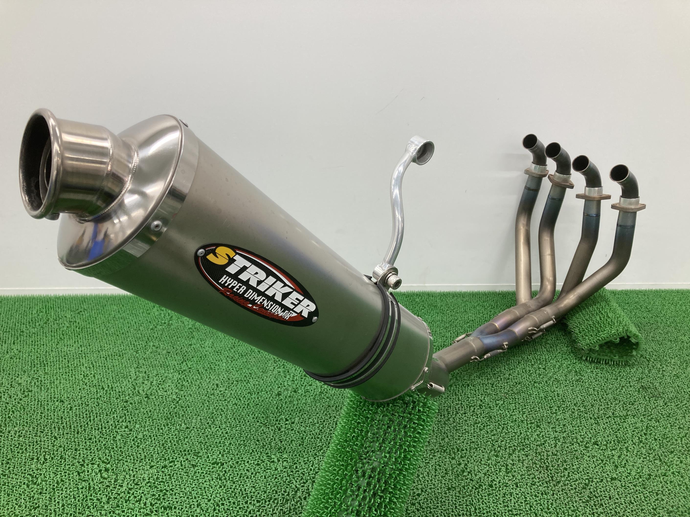 ストライカー製CB1300SF マフラー 社外 バイク 部品 SC54 前期 チタン 軽量 STRIKER レーシングコンセプト 【中古】 25｜ティーエスパーツ　店