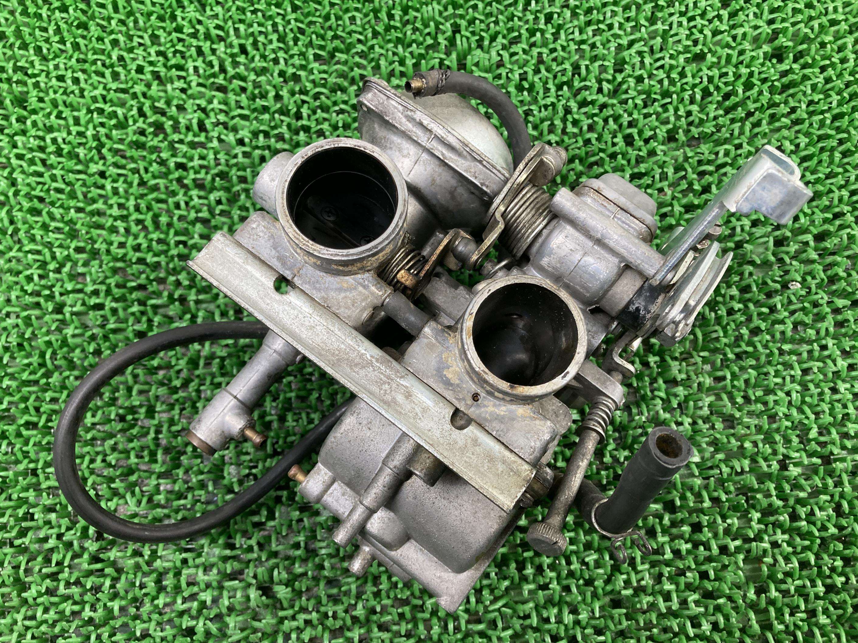 SRX400 キャブレター ヤマハ 純正 バイク 部品 1JL SRX-4 YDSL 修復素材に 品薄 希少品 車検 Genuine 【中古】 iS