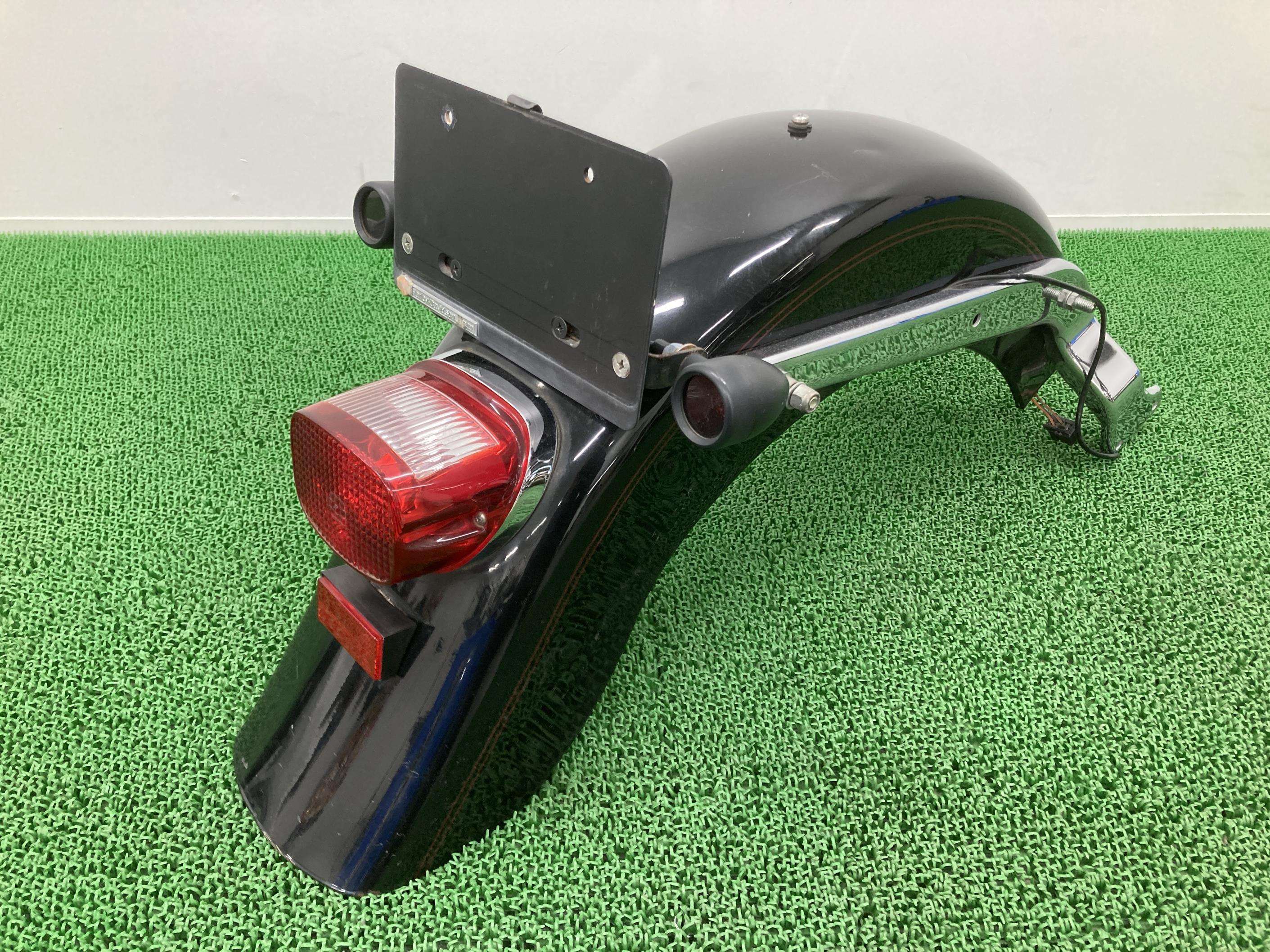 FLSTF1340 リアフェンダー 黒 ハーレー 純正 バイク 部品 ソフテイル ファットボーイ エボ EVO テールランプ 車検 Genuine 【中古】 zN