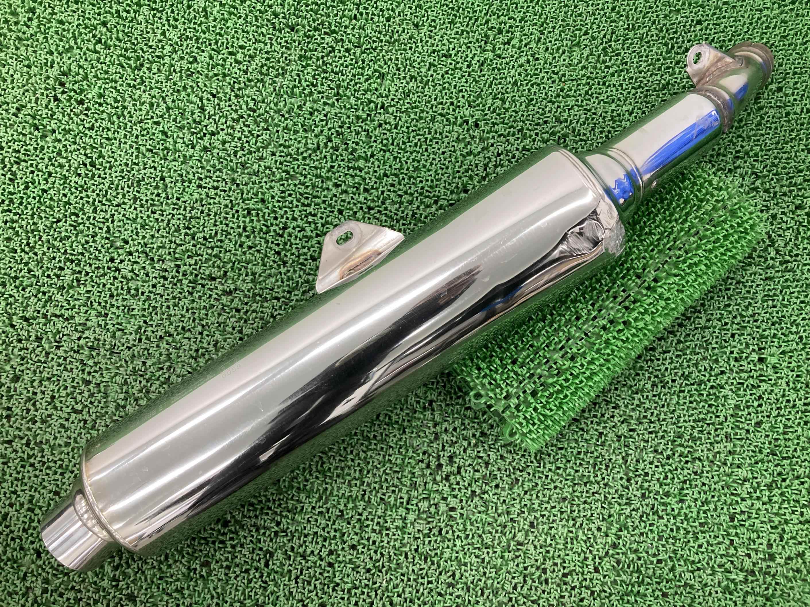 VTR1000F サイレンサーマフラー 右 ホンダ 純正 バイク 部品 SC36 ファイアーストーム 逆車 機能的問題なし 品薄 車検 Genuine 【中古】 42｜ティーエスパーツ　店