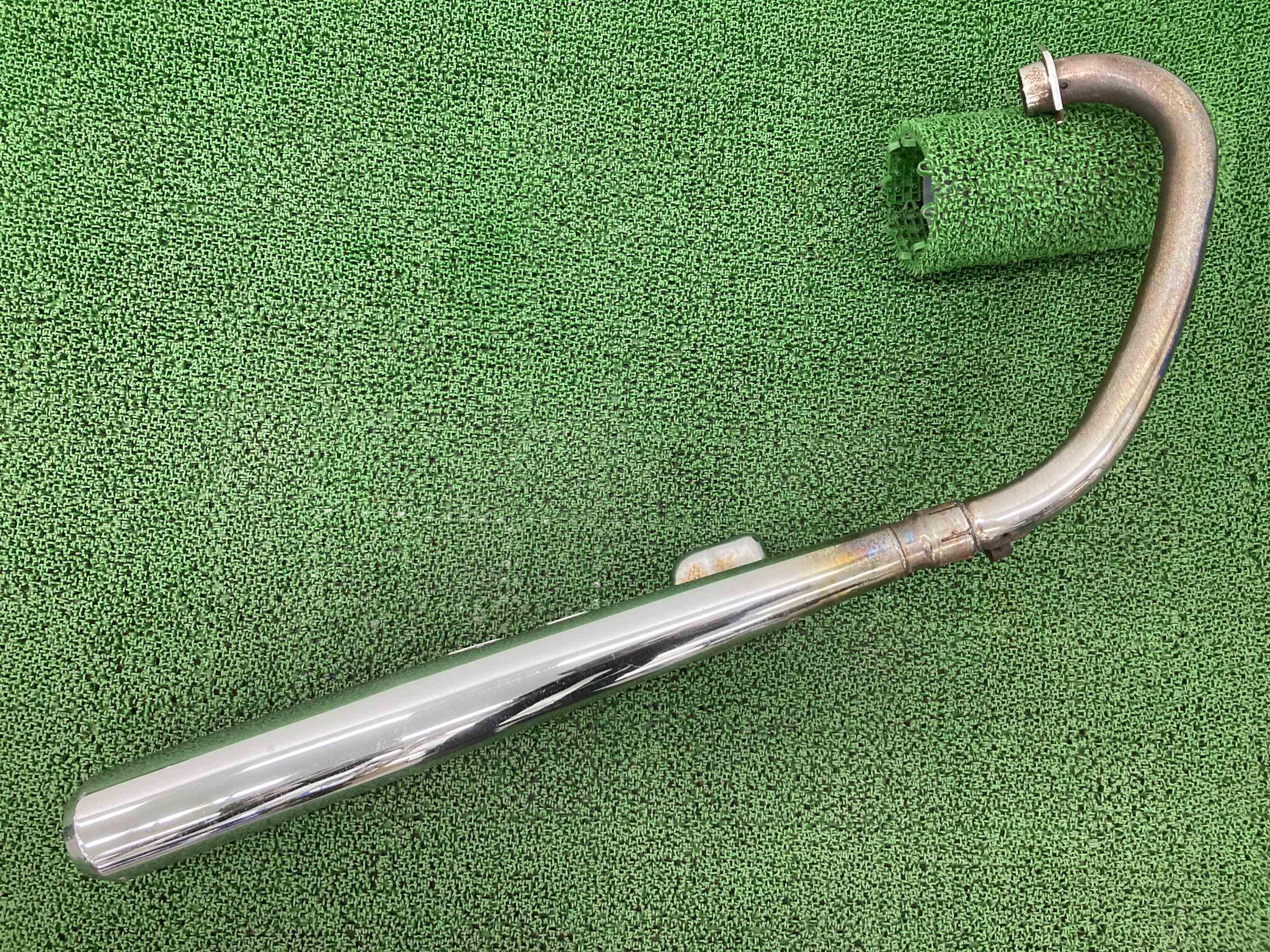 SR400 マフラー ヤマハ 純正 バイク 部品 RH01J フルエキ コケキズ無し 品薄 希少品 車検 Genuine 【中古】 19 40,170円