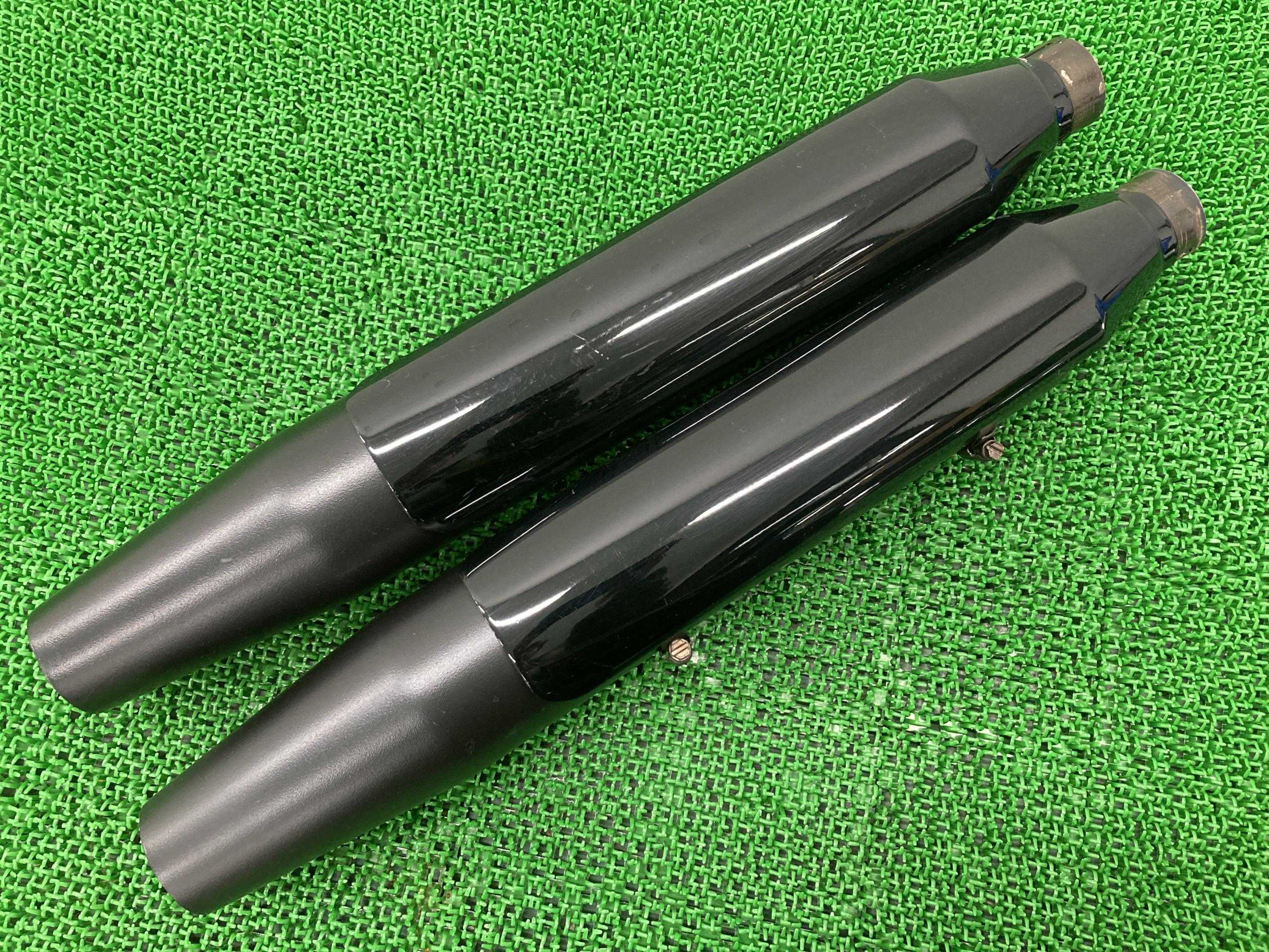 FXSE1800CVO サイレンサーマフラー ハーレー 純正 バイク 部品 ヒートガード プロストリートブレイクアウト ソフテイル コケキズ無し 車検 Genuine 【中古】 99