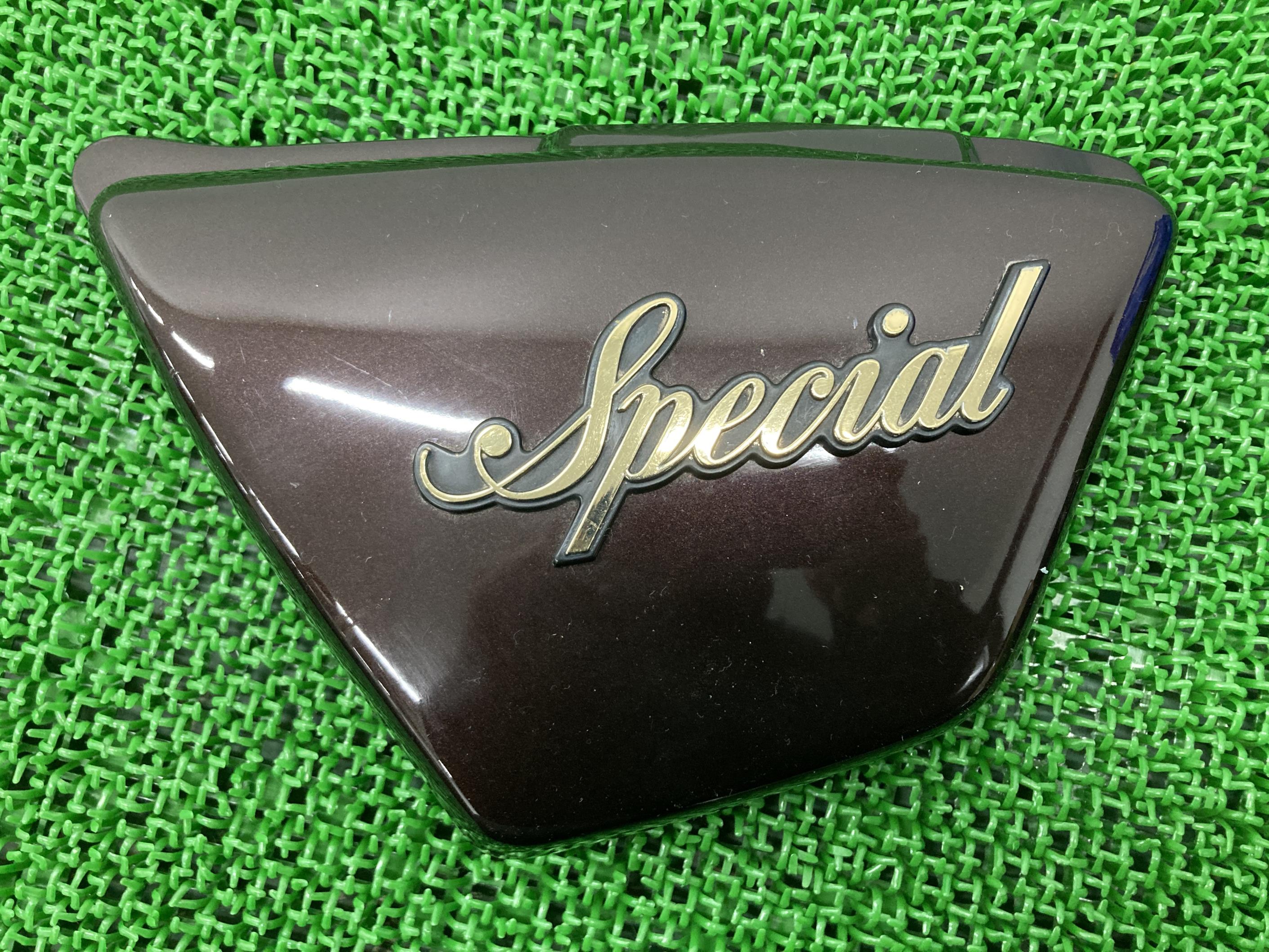 XJ650SP サイドカバー 左 ワイン ヤマハ 純正 バイク 部品 4L6 エンブレム付き 品薄 希少品 コケキズ無し 車検 Genuine 【中古】 58