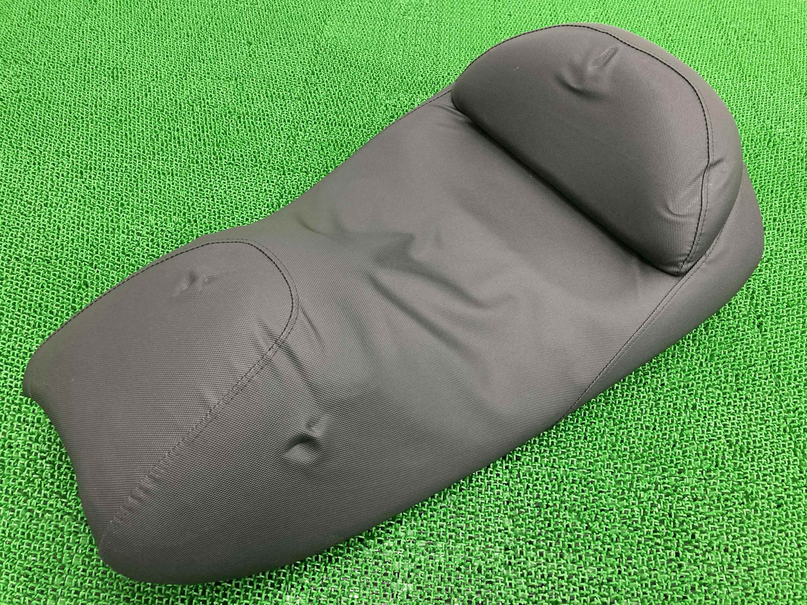 グランドマジェスティ フロントシート ヤマハ 純正 バイク 部品 SH04J SG15J バックレスト ノーマル 修復素材や張り替えベースに 車検 Genuine 【中古】 54 9,088円