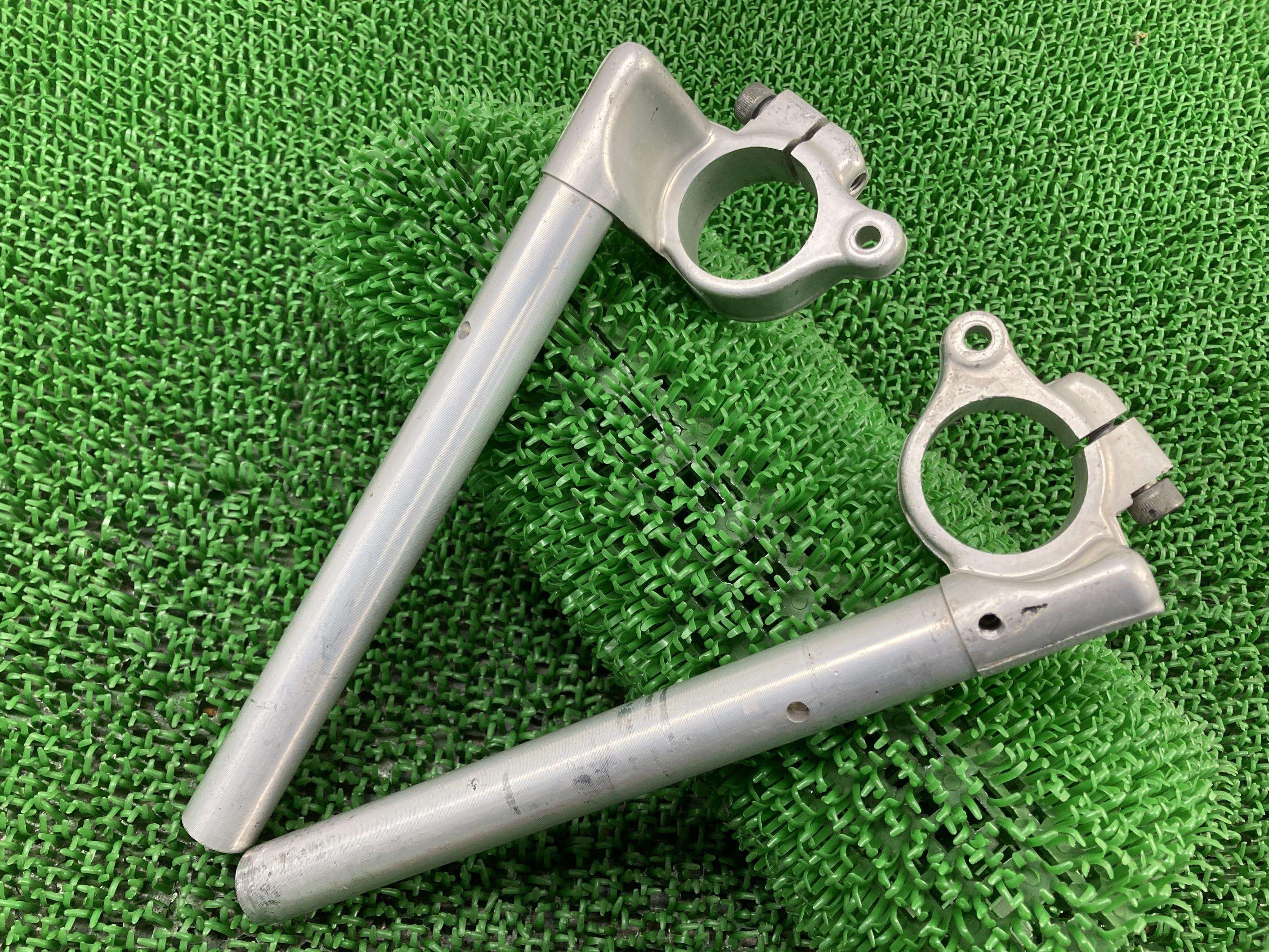 GSX400Sカタナセパレートハンドル左右スズキ純正バイク部品GK77A41φKATANA刀セパハン曲がり無し車検Genuine【中古】 94｜ティーエスパーツ　店