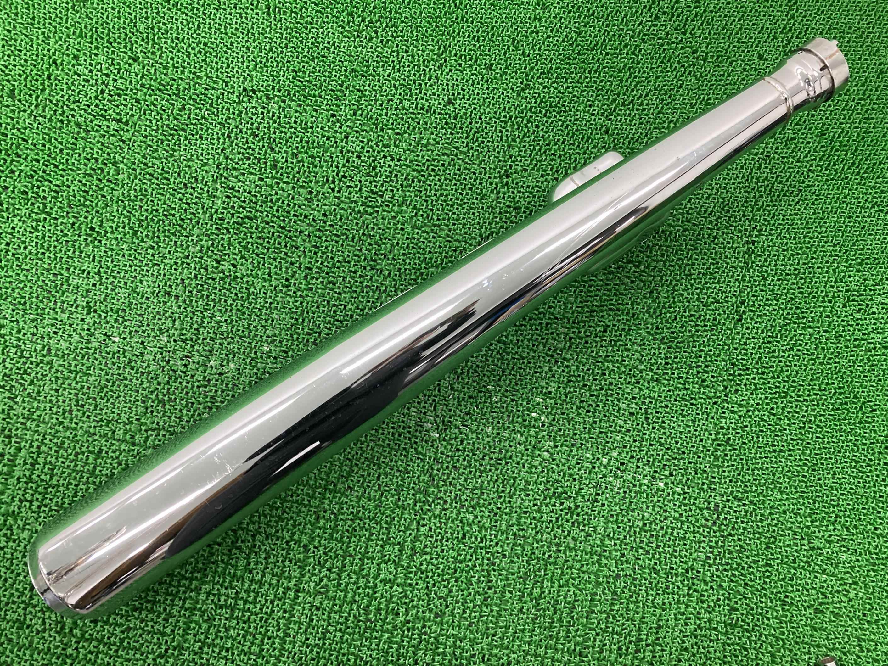 SR400 SR500 サイレンサーマフラー ヤマハ 純正 バイク 部品 1JR 1JN キャブ車 コケキズ無し 品薄 車検 Genuine 【中古】 74