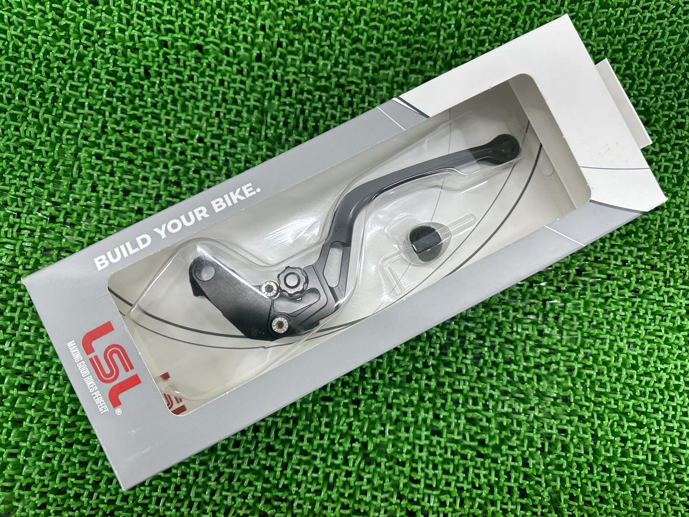 LSL製グロムクラッチレバー黒/黒在庫有即納社外新品バイク部品JC61JC75BOWレバージェラルミン未使用品アジャスタブル 18