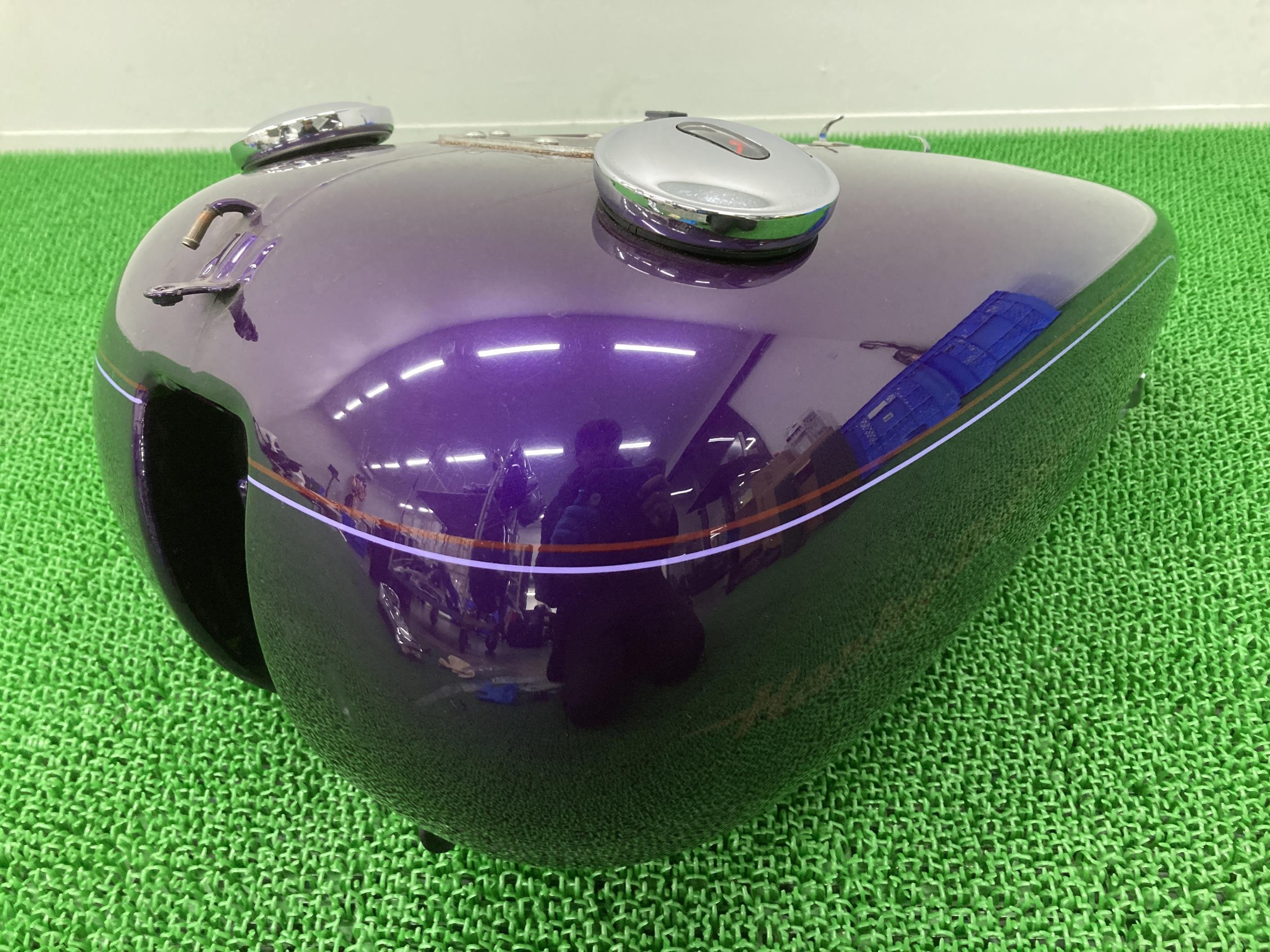 FXSTD1450タンク紫Mハーレー純正バイク部品TC88ソフテイルデュースキャップフューエルコックフューエルメーター車検Genuine【中古】 18