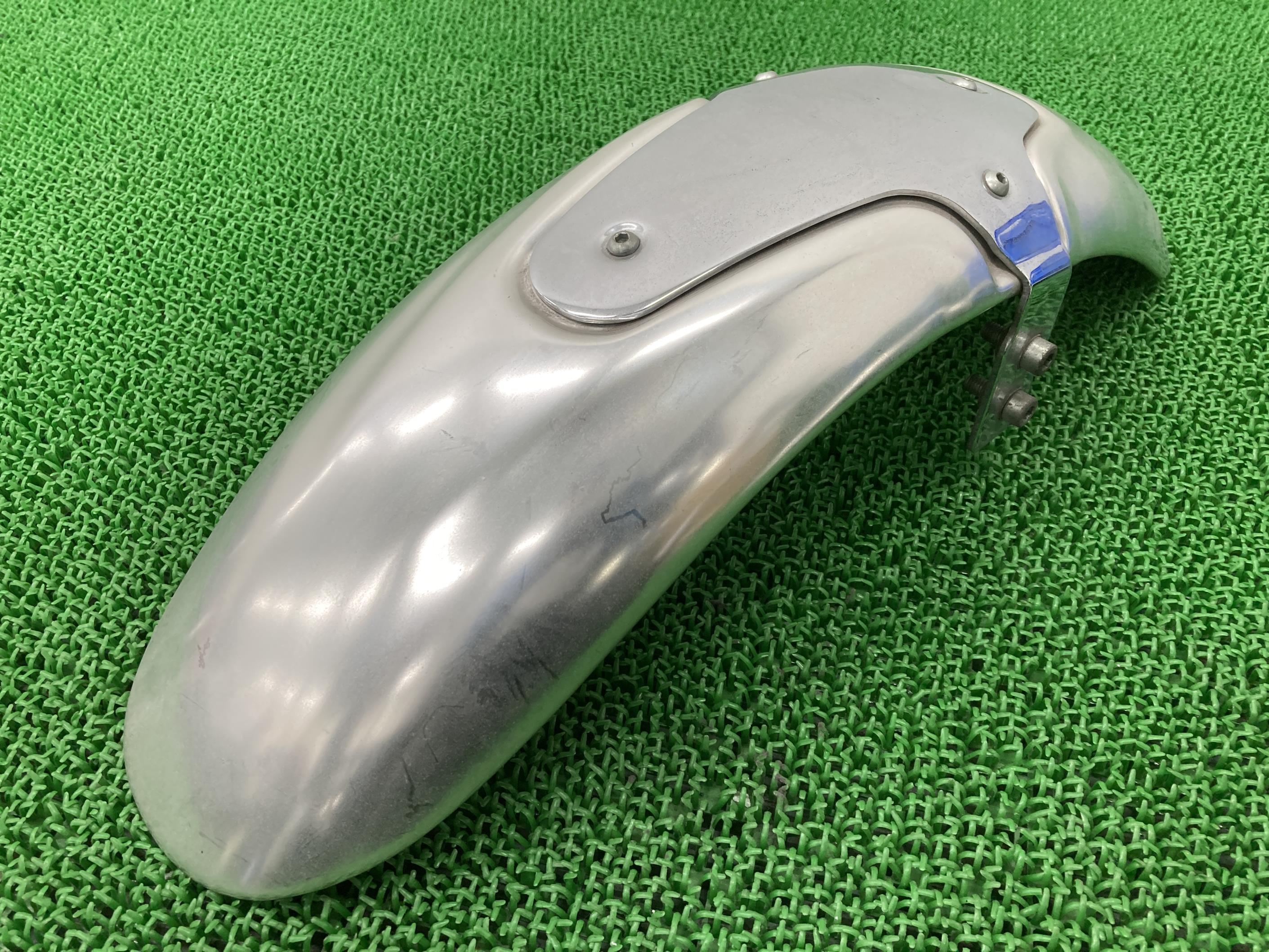 VRSCDフロントフェンダー社外バイク部品ステンレスハーレーV-RODナイトロッド品薄希少品【中古】 85|ティーエスパーツ 店