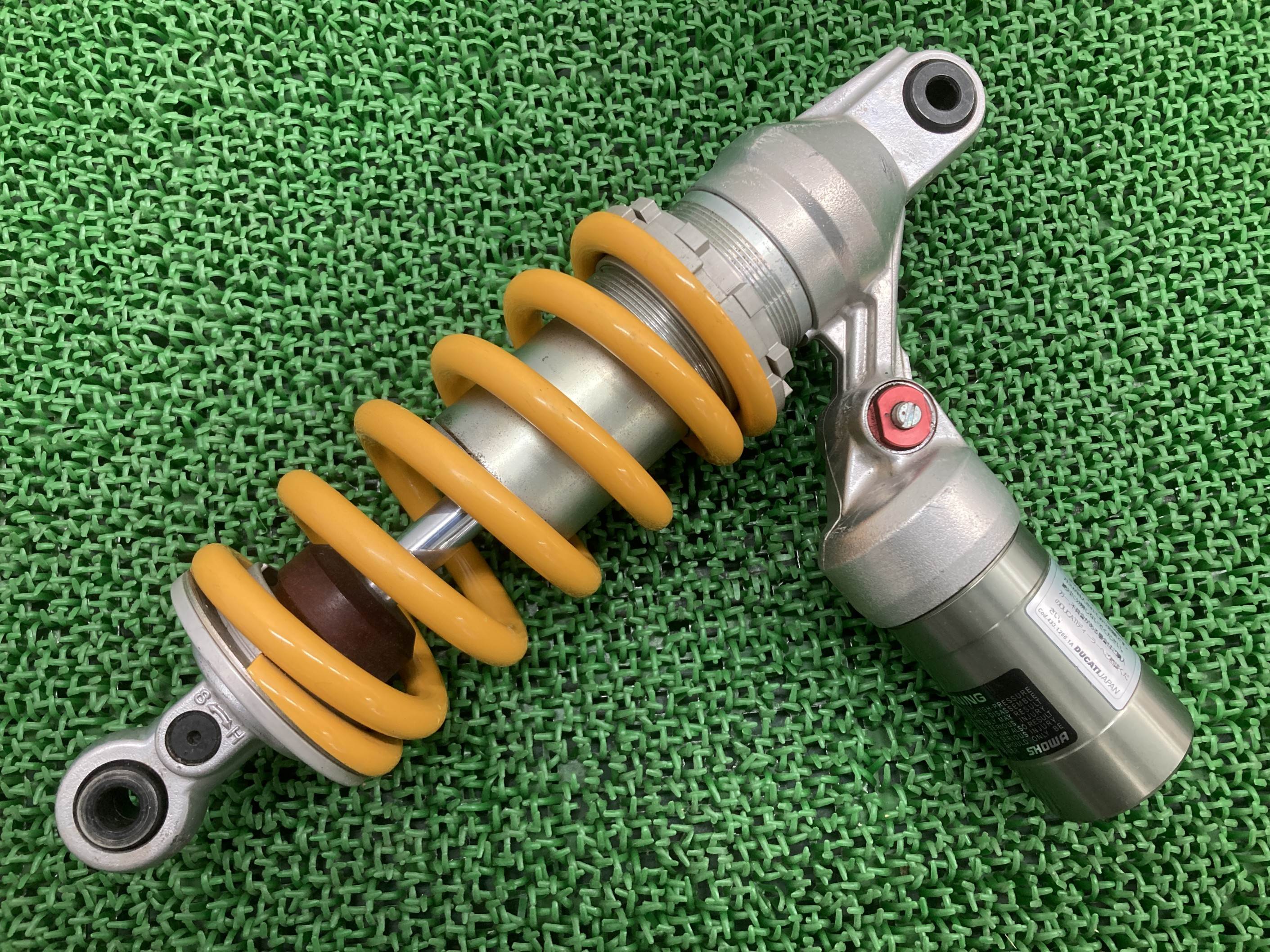 1098リアサスペンションドゥカティ純正バイク部品8481198SHOWAリアショックピッチ295mm車検Genuine【中古】 33|ティーエスパーツ 店
