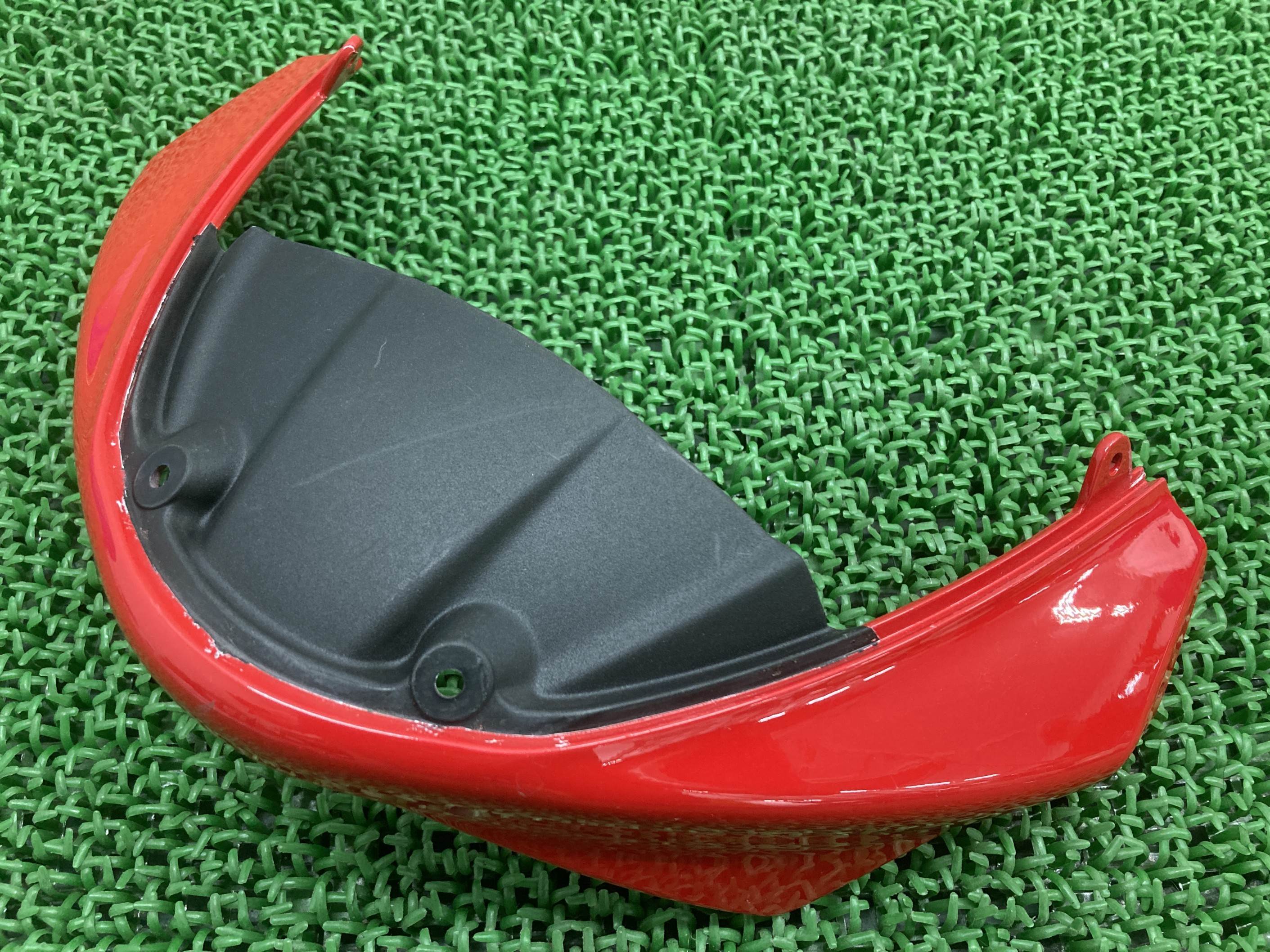 モンスター アッパーカウル 赤 ドゥカティ 純正 バイク 部品 M696 M796 M1100 メーターバイザー 車検 Genuine 【中古】 28｜ティーエスパーツ　店