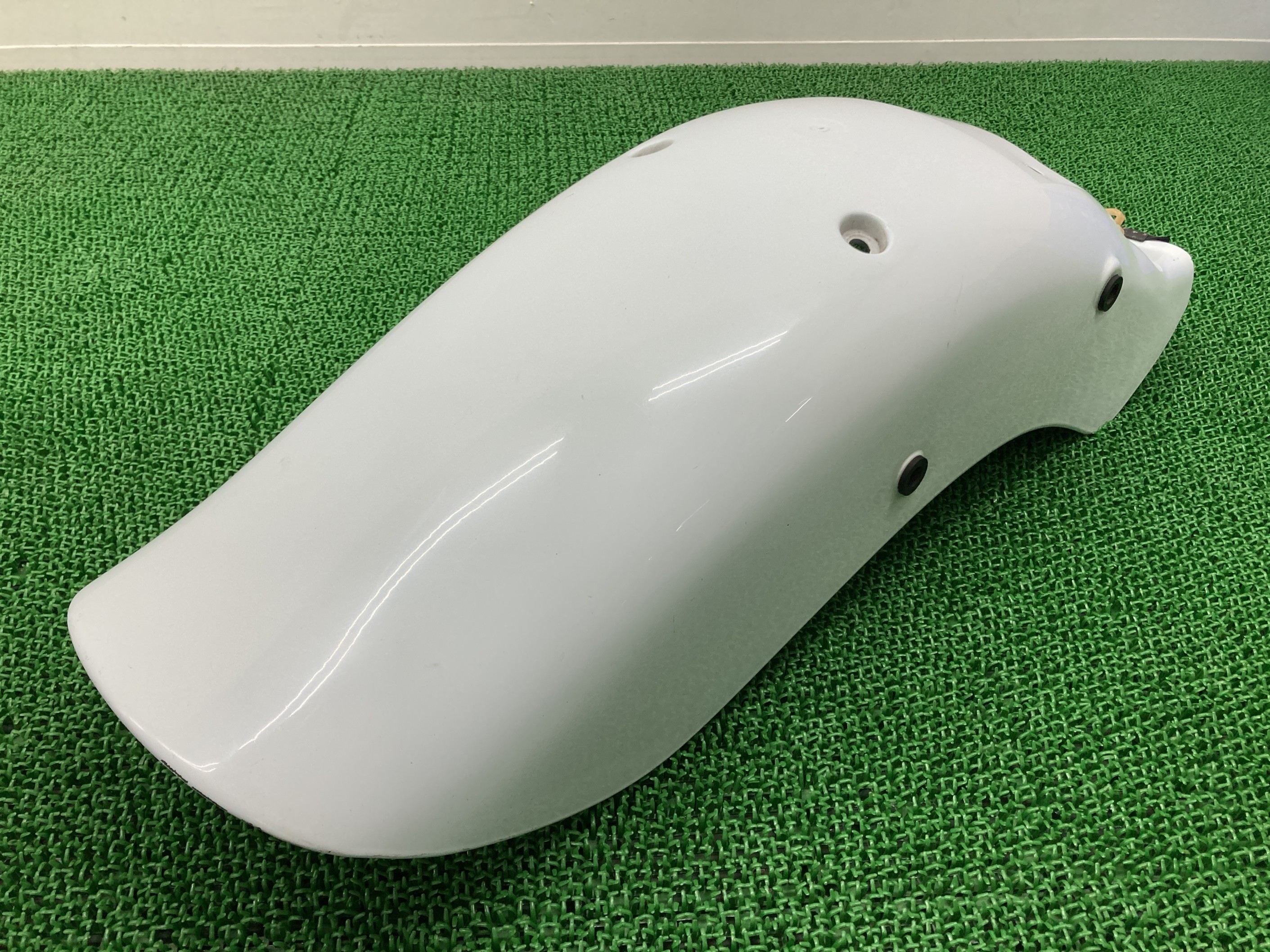 スティード400VLS リアフェンダー 白 ホンダ 純正 バイク 部品 NC37 STEED コンディション良好 品薄 希少品 車検 Genuine 【中古】 0