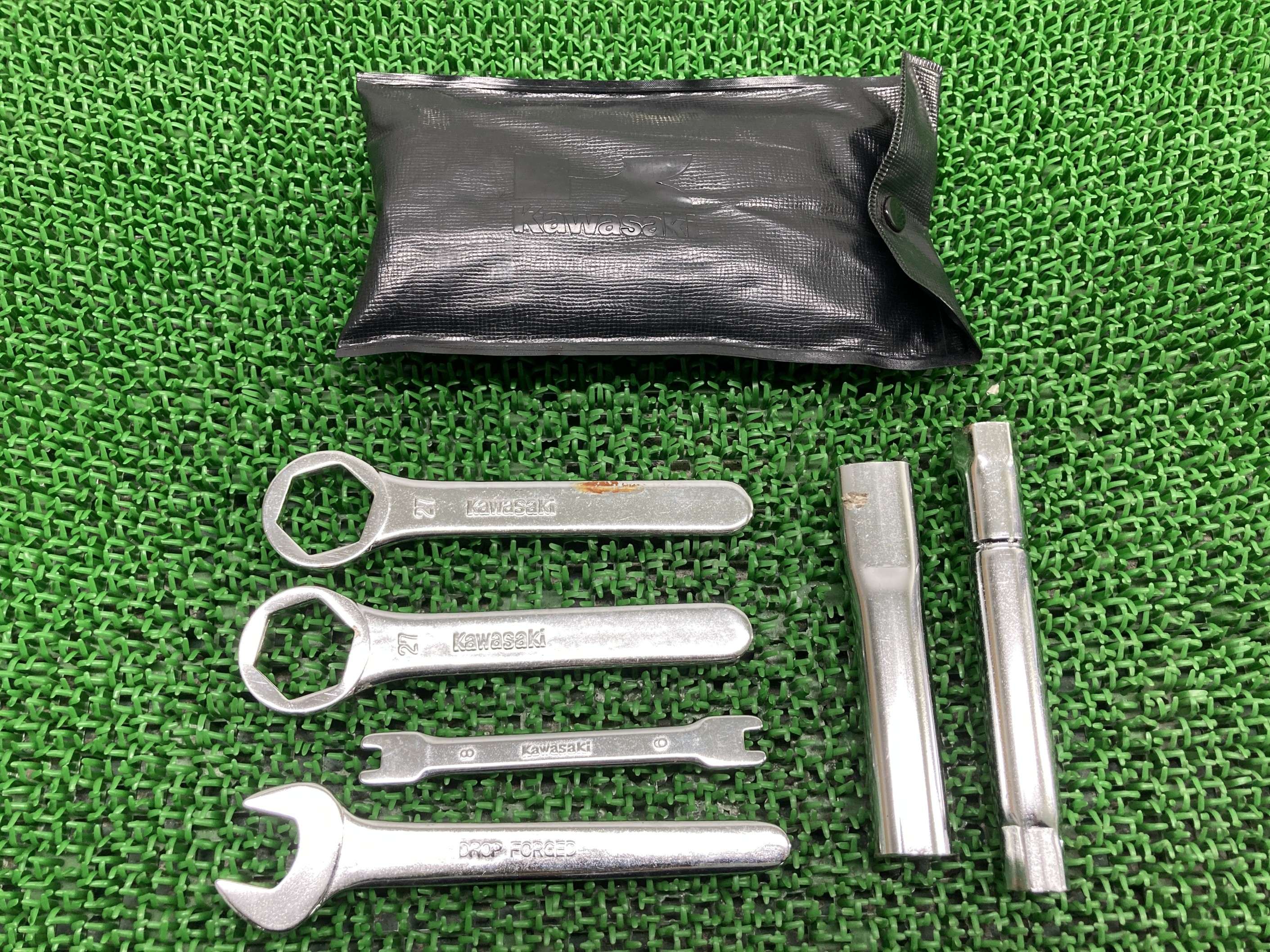 車載工具カワサキ純正バイク部品ツールキットZWNinjaZZRER車検Genuine【中古】 19